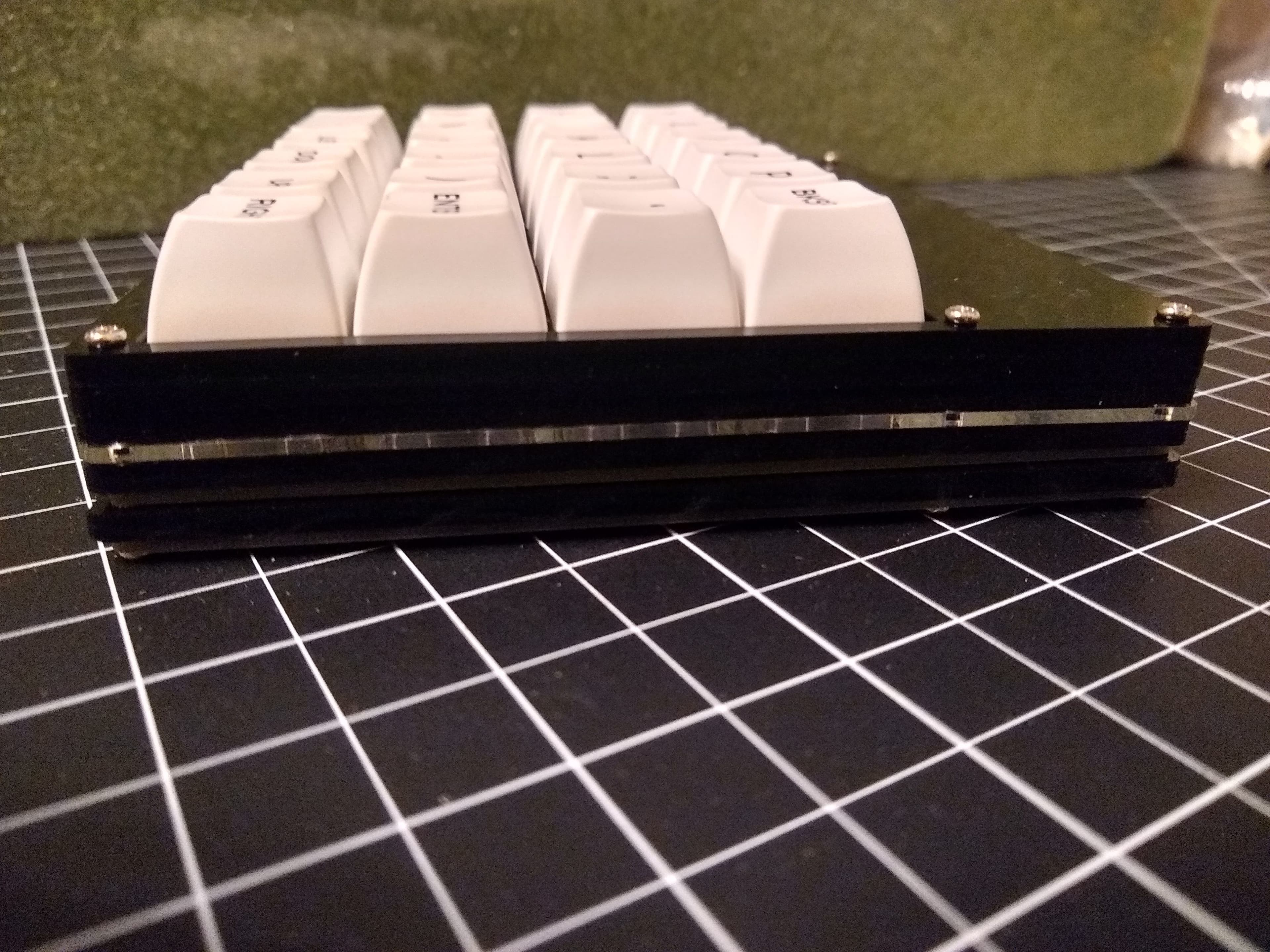 Houndstooth Split Plaid/RoMac style keyboard kits and PCBs (Complete) image 9