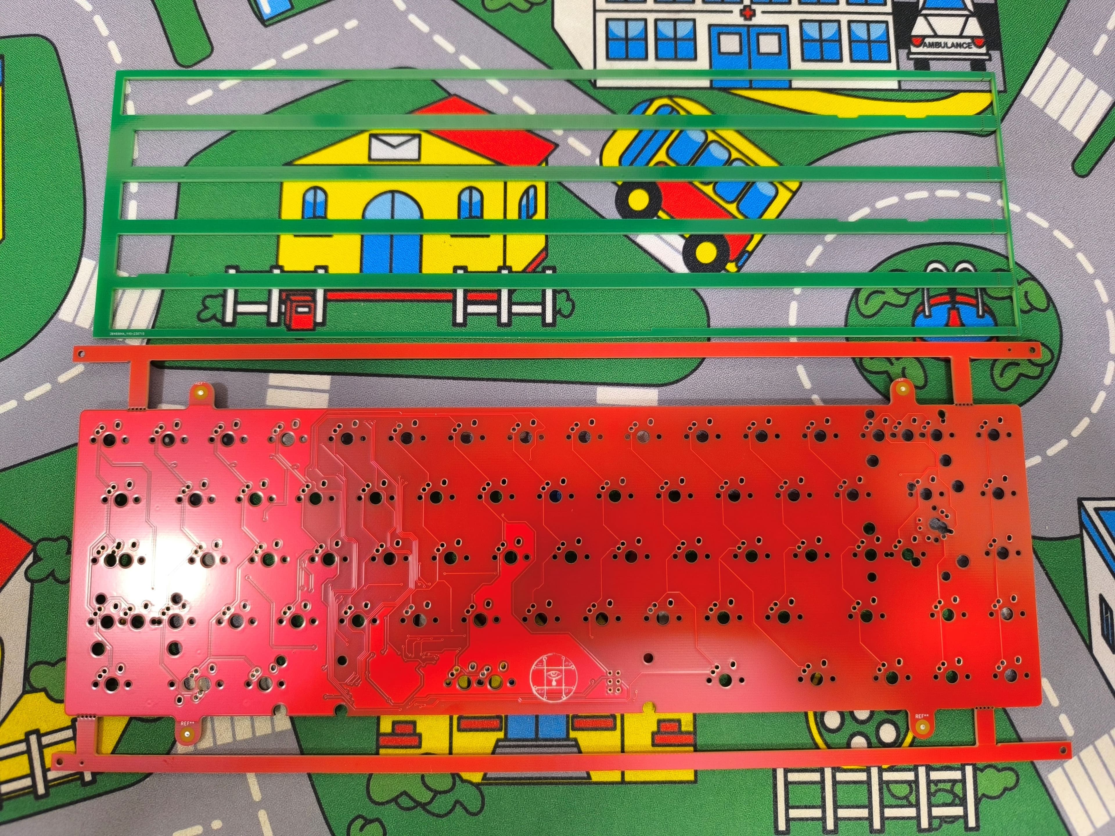 The Wolf King - Plateless 65% with 6U Bottom Support image 3