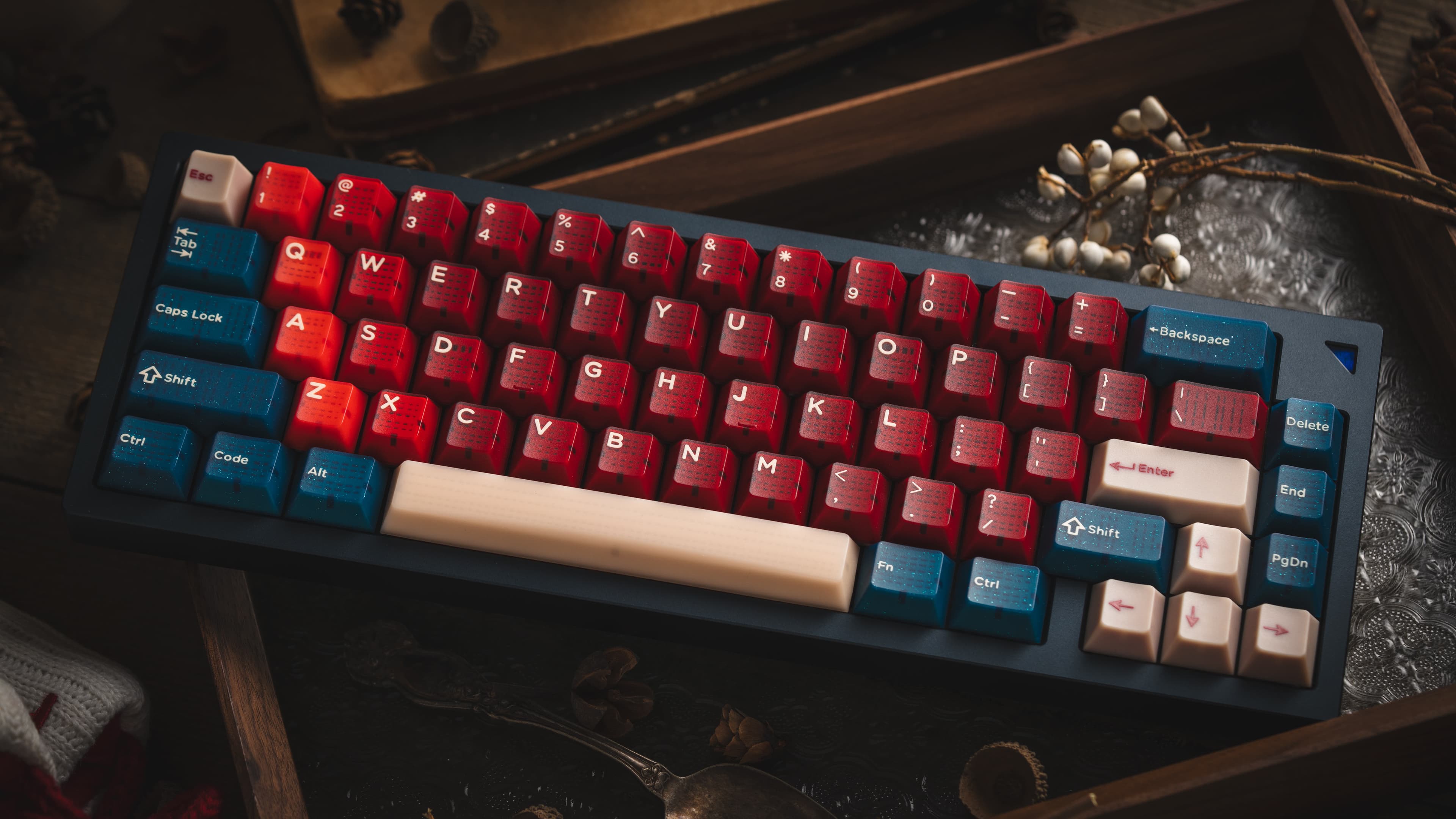 Red Bean Keycaps by Hifi Fox image 3