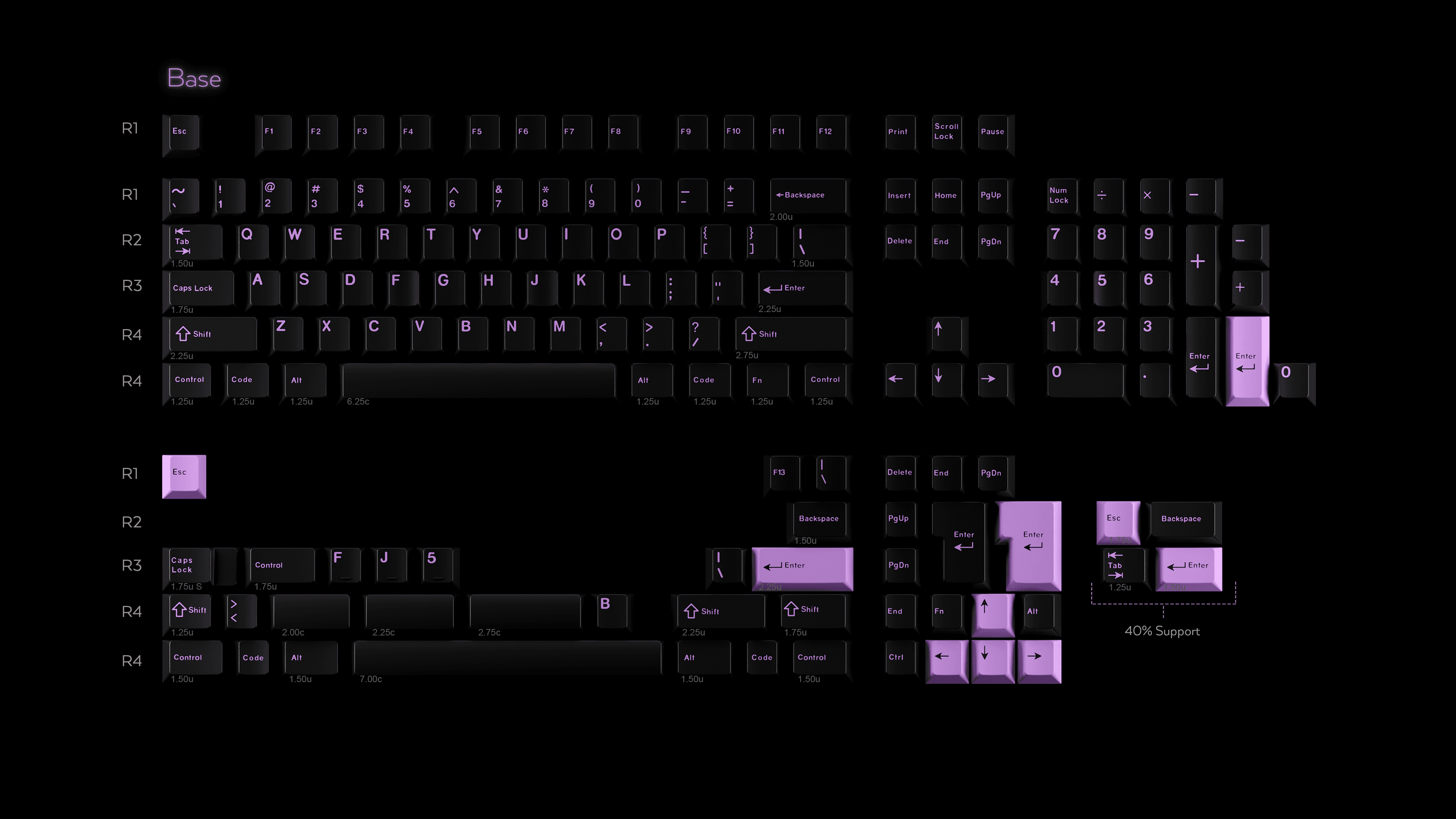 GMK Lilac on Black | September 1 to October 5 image 6