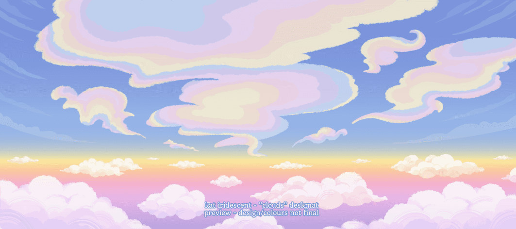 KAT Iridescent ✨ - update: deskmat designs! image 26