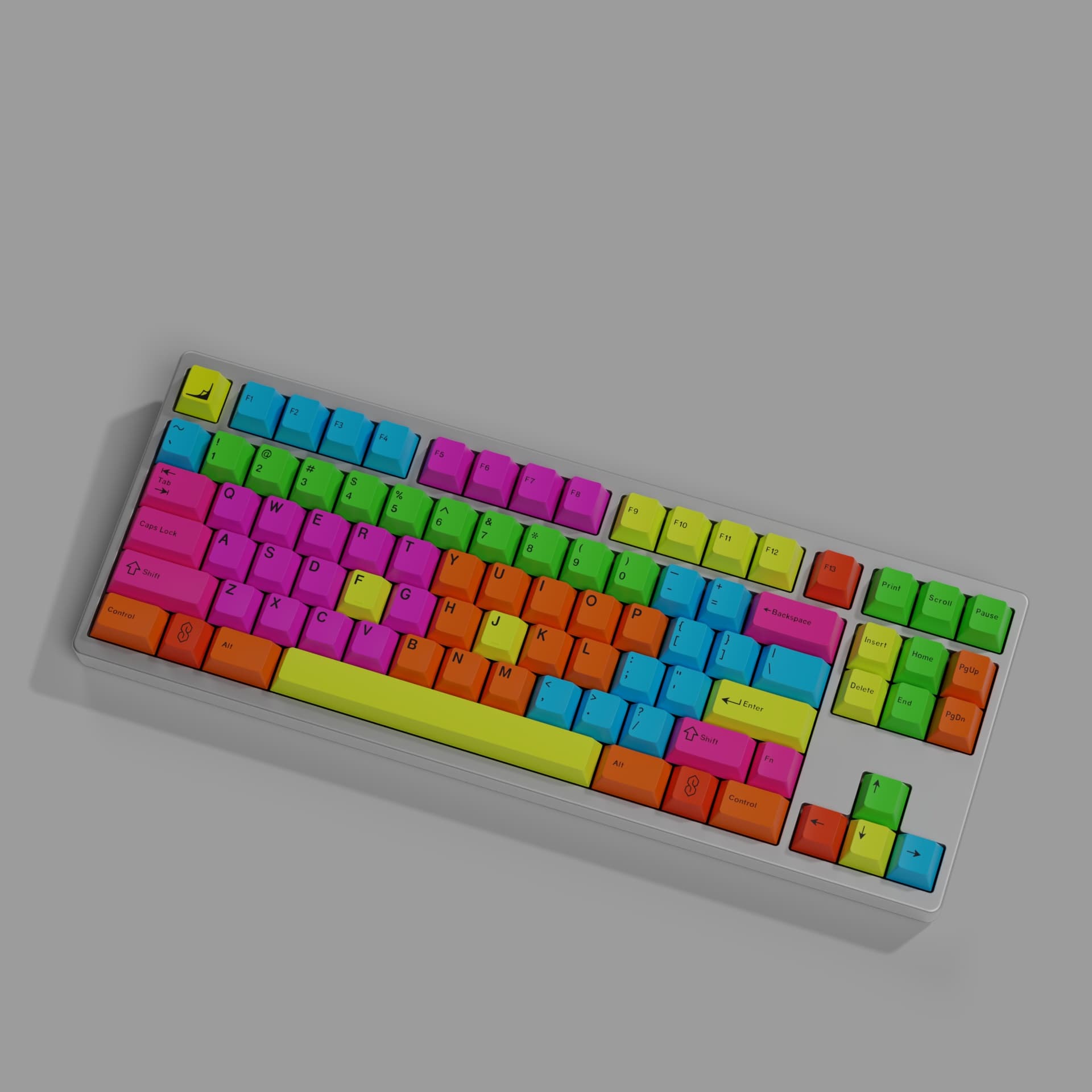 GMK CYL Highlight (Hi Licht) | Colours down to 5, novelty kit draft image 15