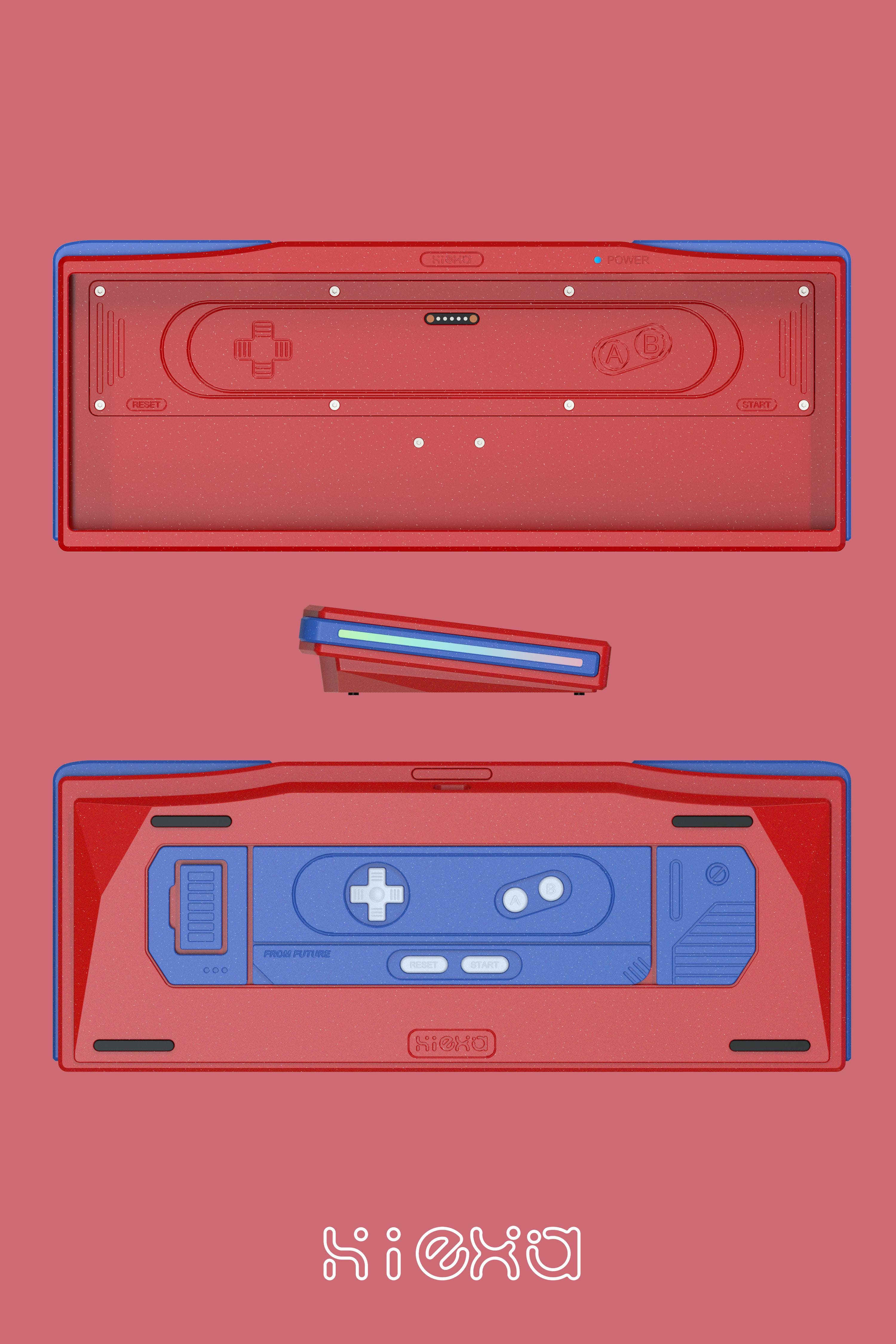 Hiexa G Series-G60 New Mounting, One Button Quick Disassembly Keyboard image 11