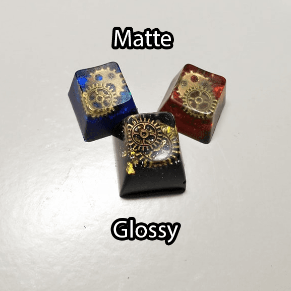 Steampunk keycaps round 2