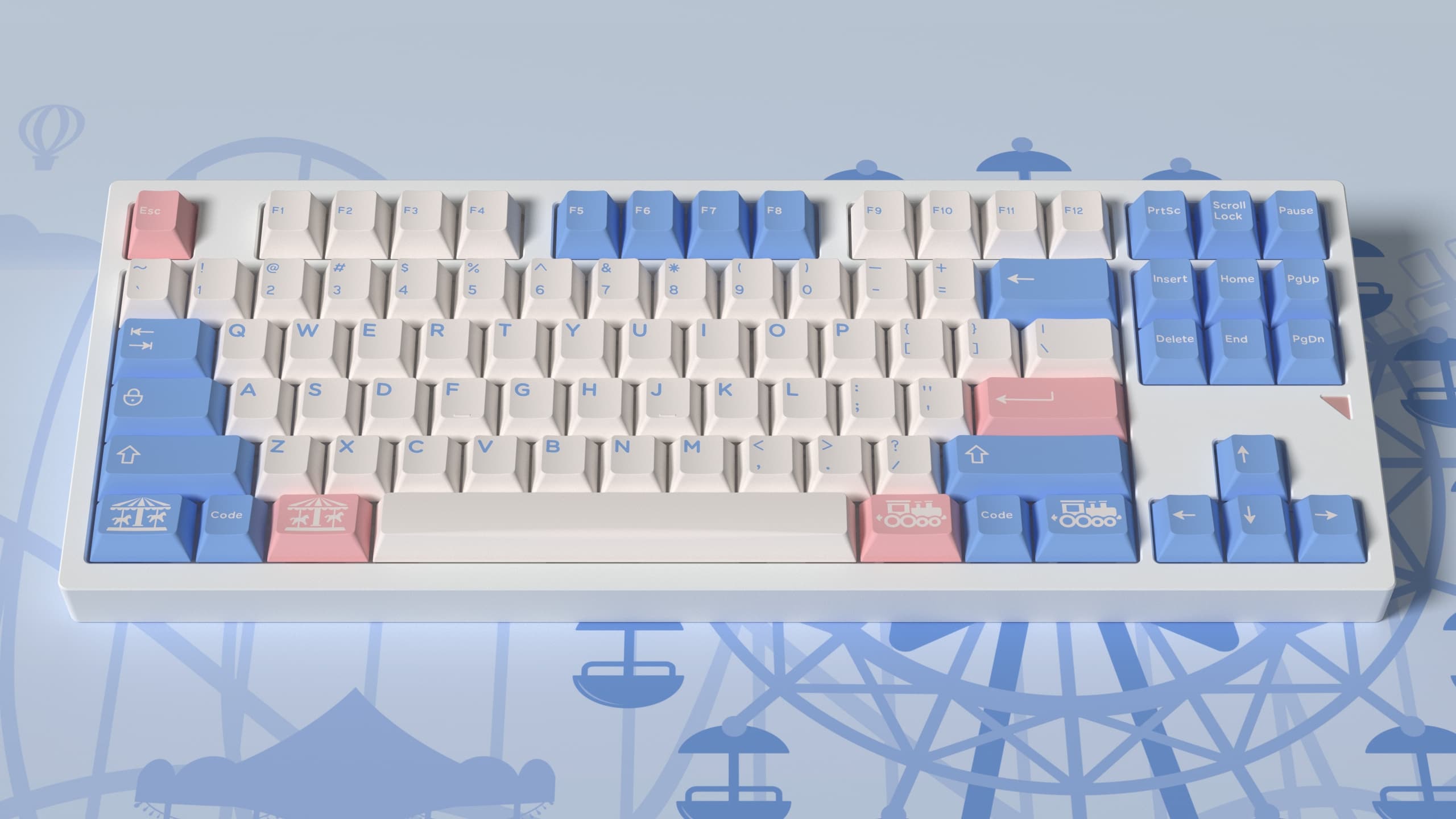 Zero-G Studio X DMK ABS theme keycap GIFT V2 "Fantasy Land" image 18