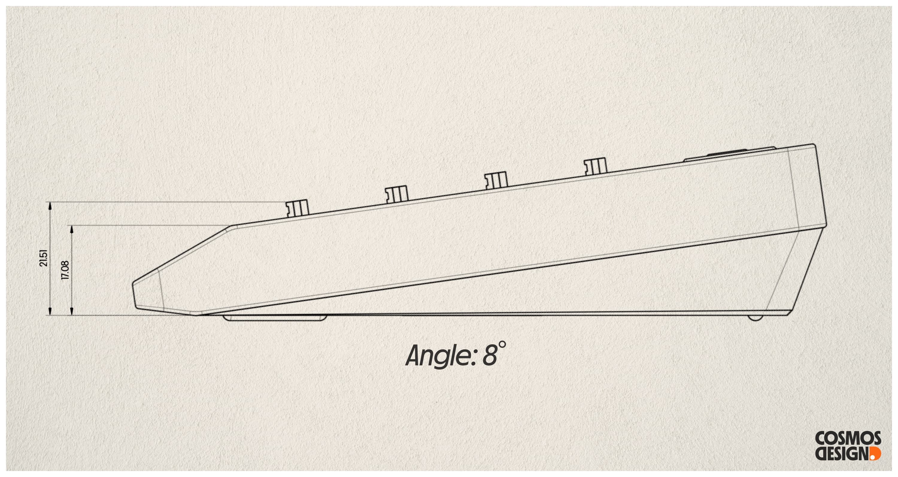 OG40 - 40% "Cherry flavoured" wireless keyboard (proto photos updated 11/8) image 9