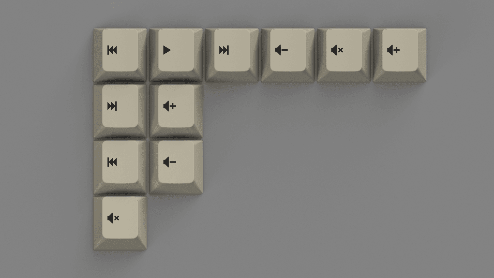 GMK Media Keys (WoB & Minimal) image 6