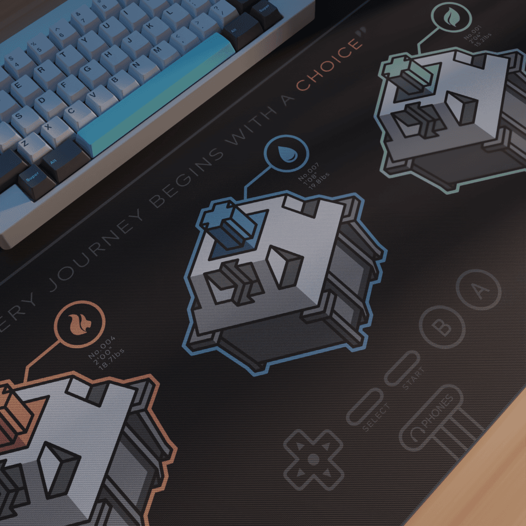 Journey Deskmat (Gameboy/Pokemon inspired) - LIVE image 7