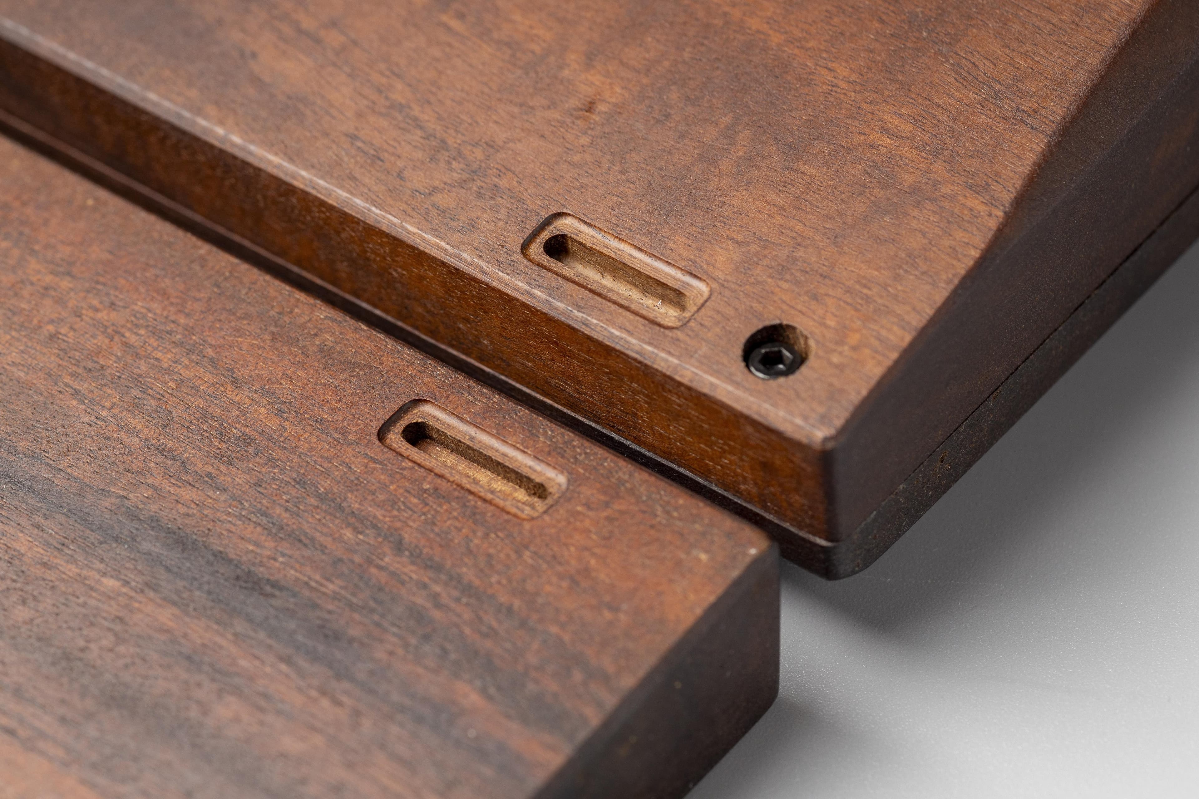 gwŷdd65 - Thermally Modified Wood Keyboard image 2