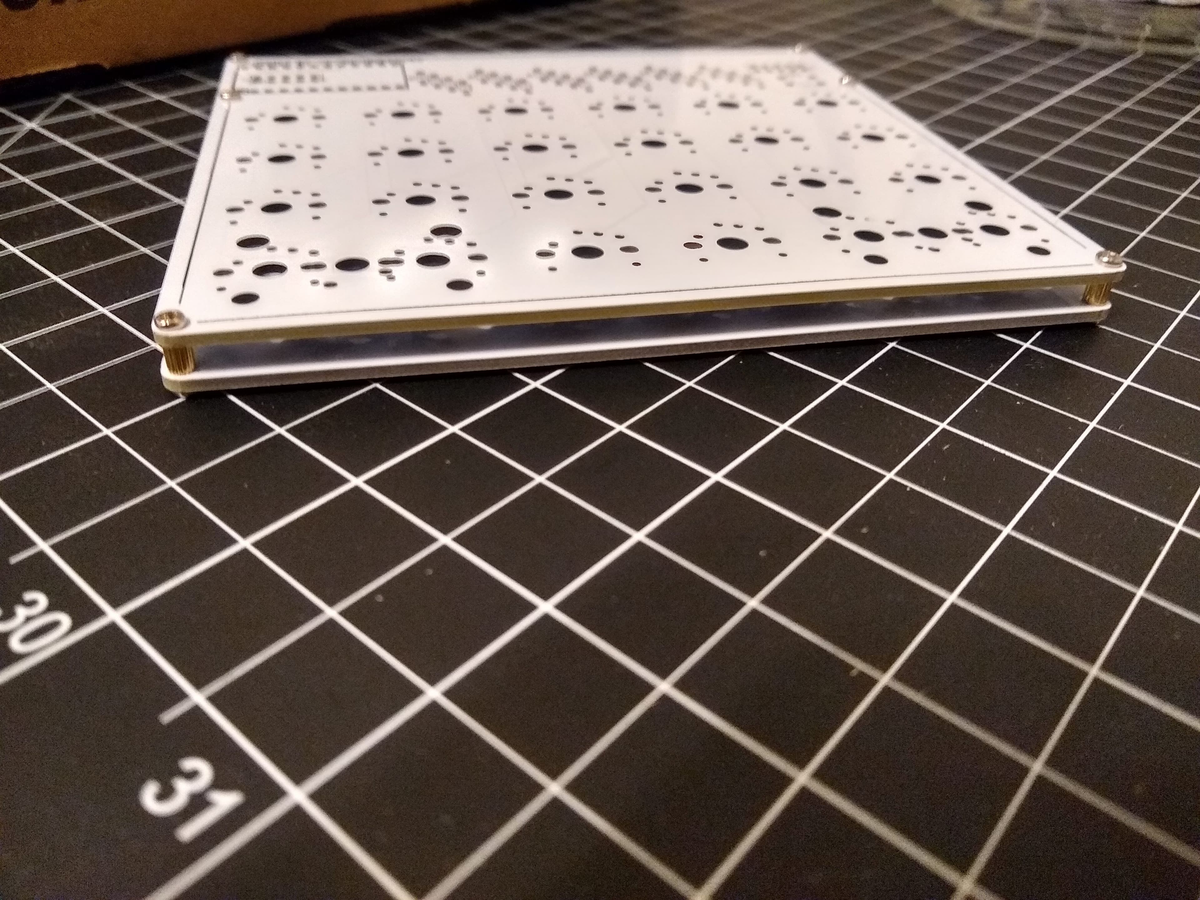 Houndstooth Split Plaid/RoMac style keyboard kits and PCBs (Complete) image 7