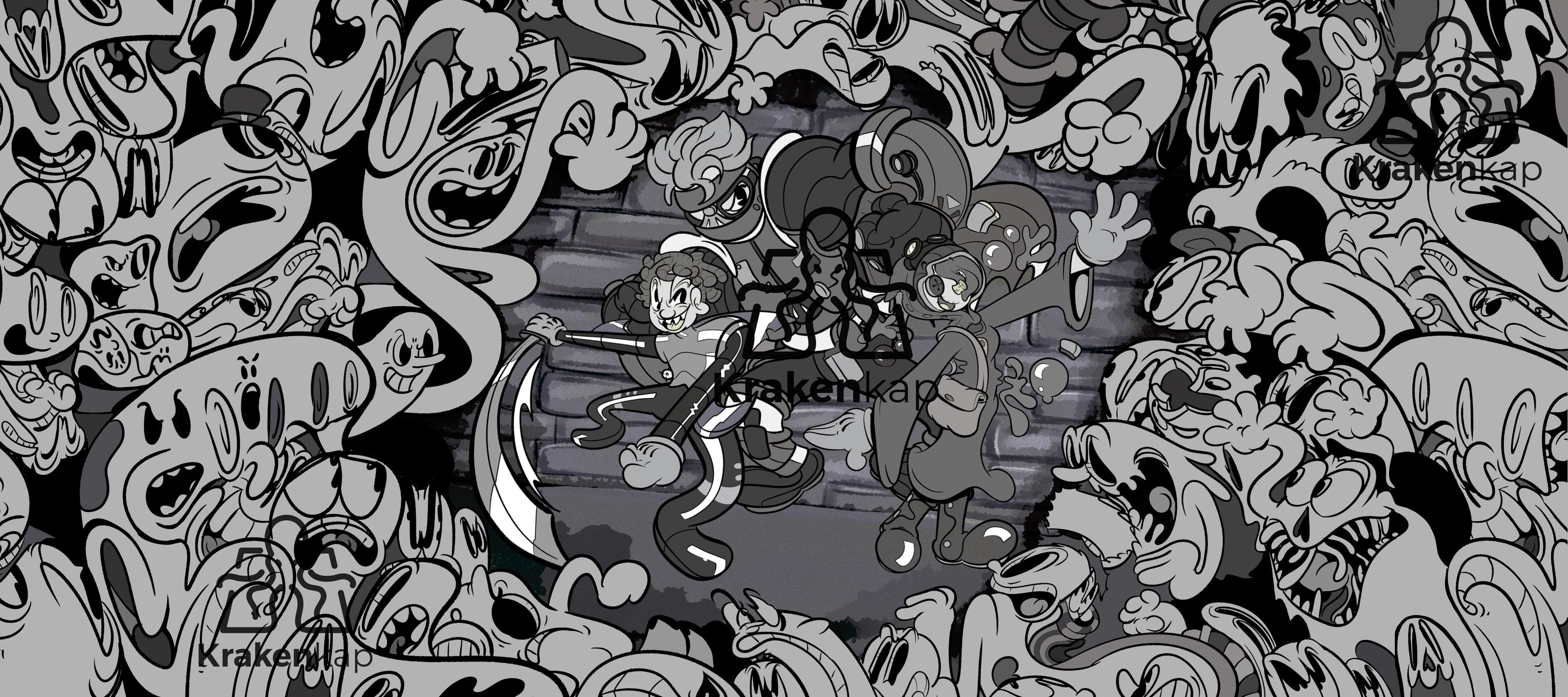 Kraken Trio Deskmat coming!!!GROUP BUY LIVE!!!!!