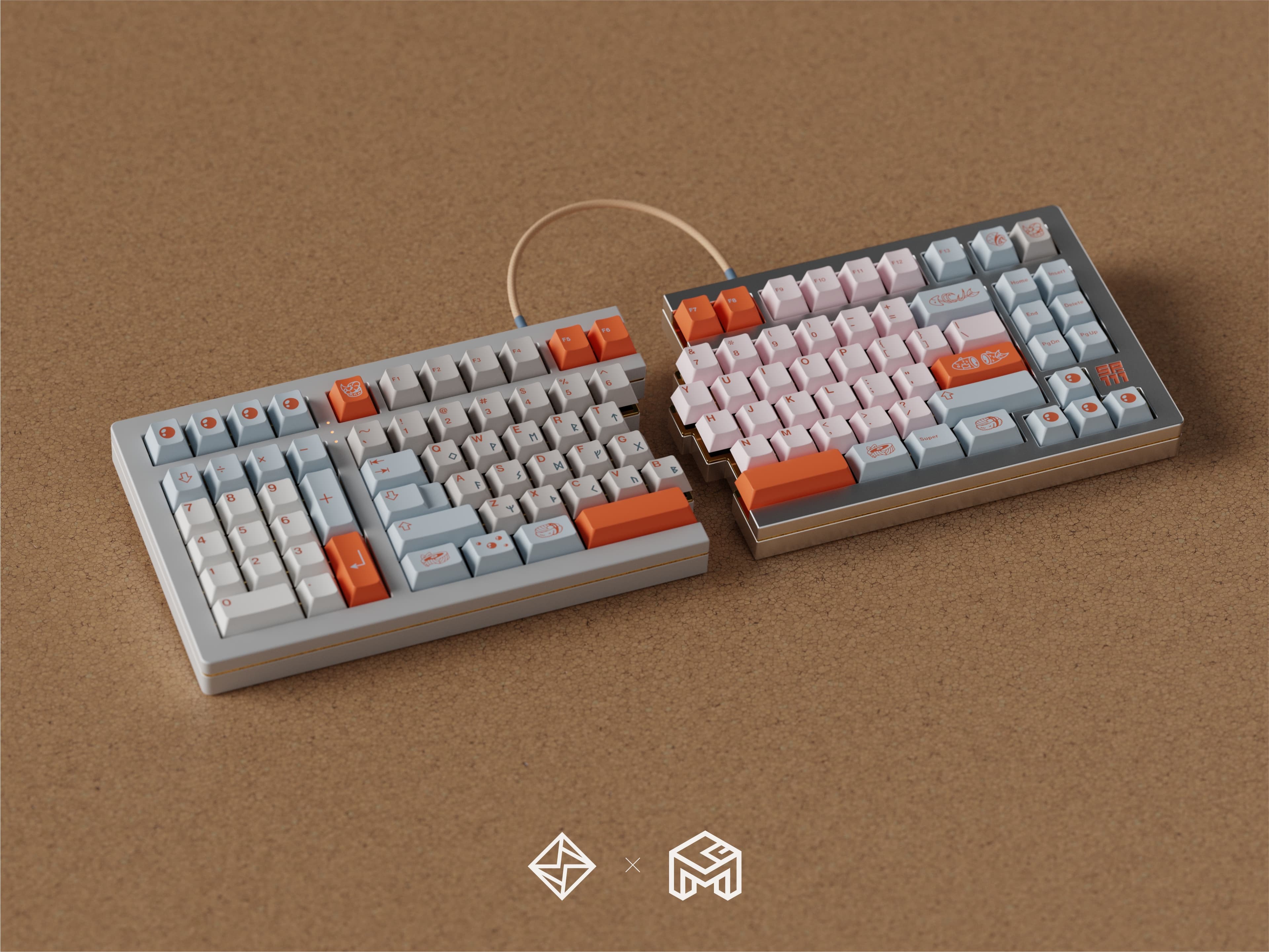 GoMaster Salmon: Reborn R2 Keycaps image 11