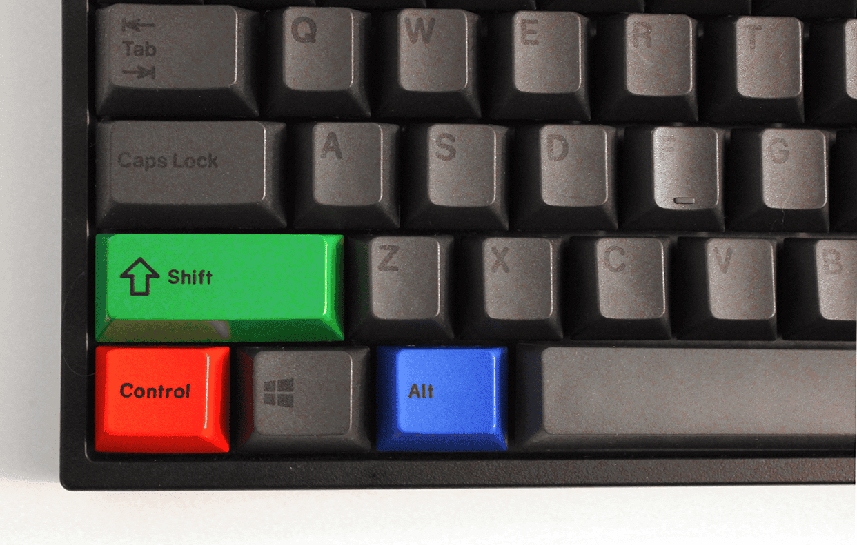 GMK RGBYK - shipped, received, over. image 5