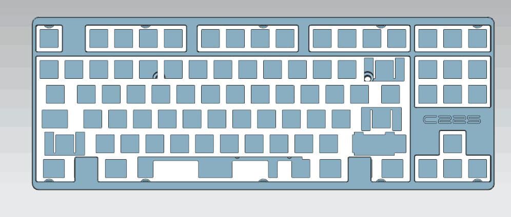CAMP C225 80% and CAMP PAD Custom Aluminum Keyboard image 18