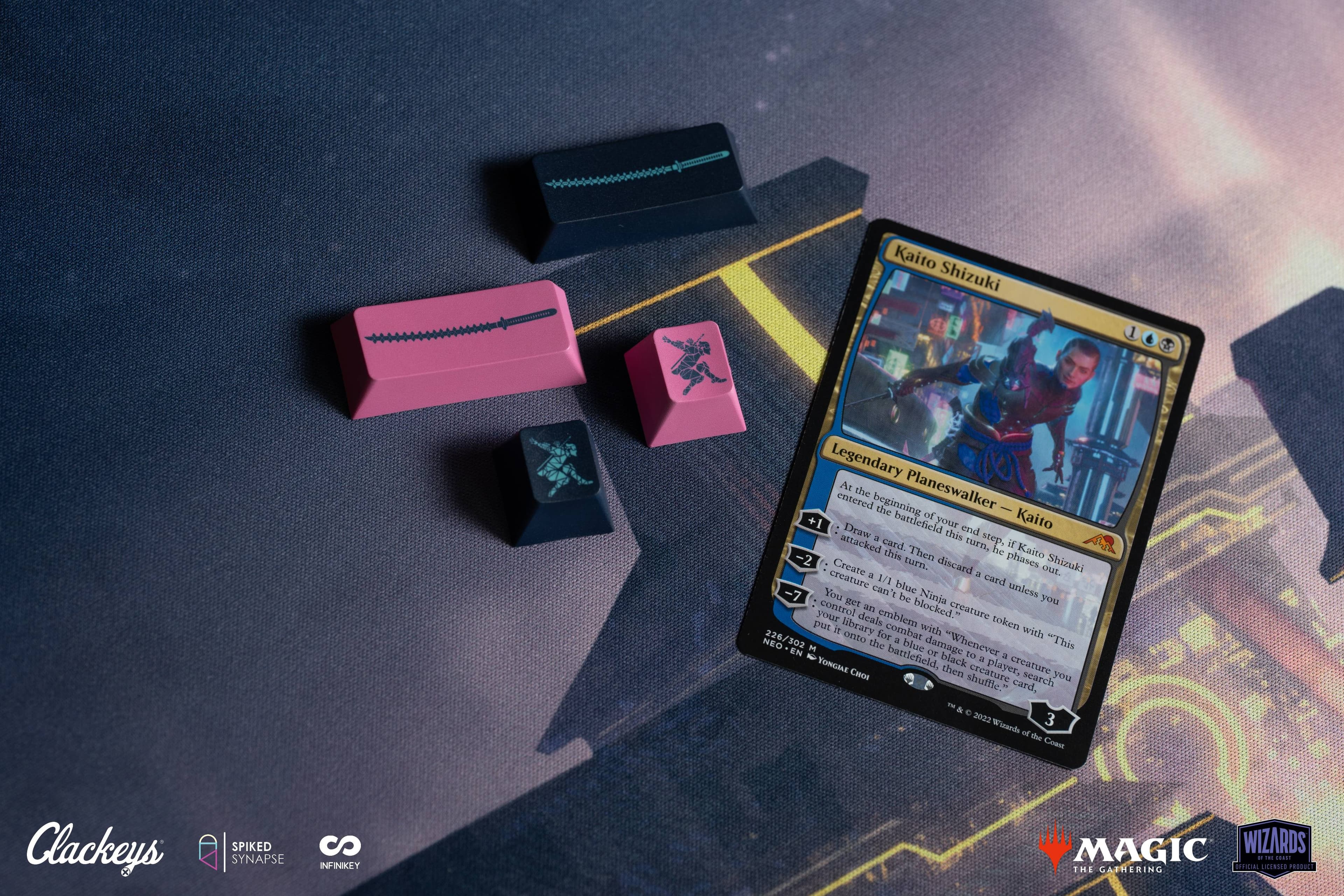 IFK Neon Dynasty - Official Magic The Gathering Keycap Set: 100% Delivered image 4