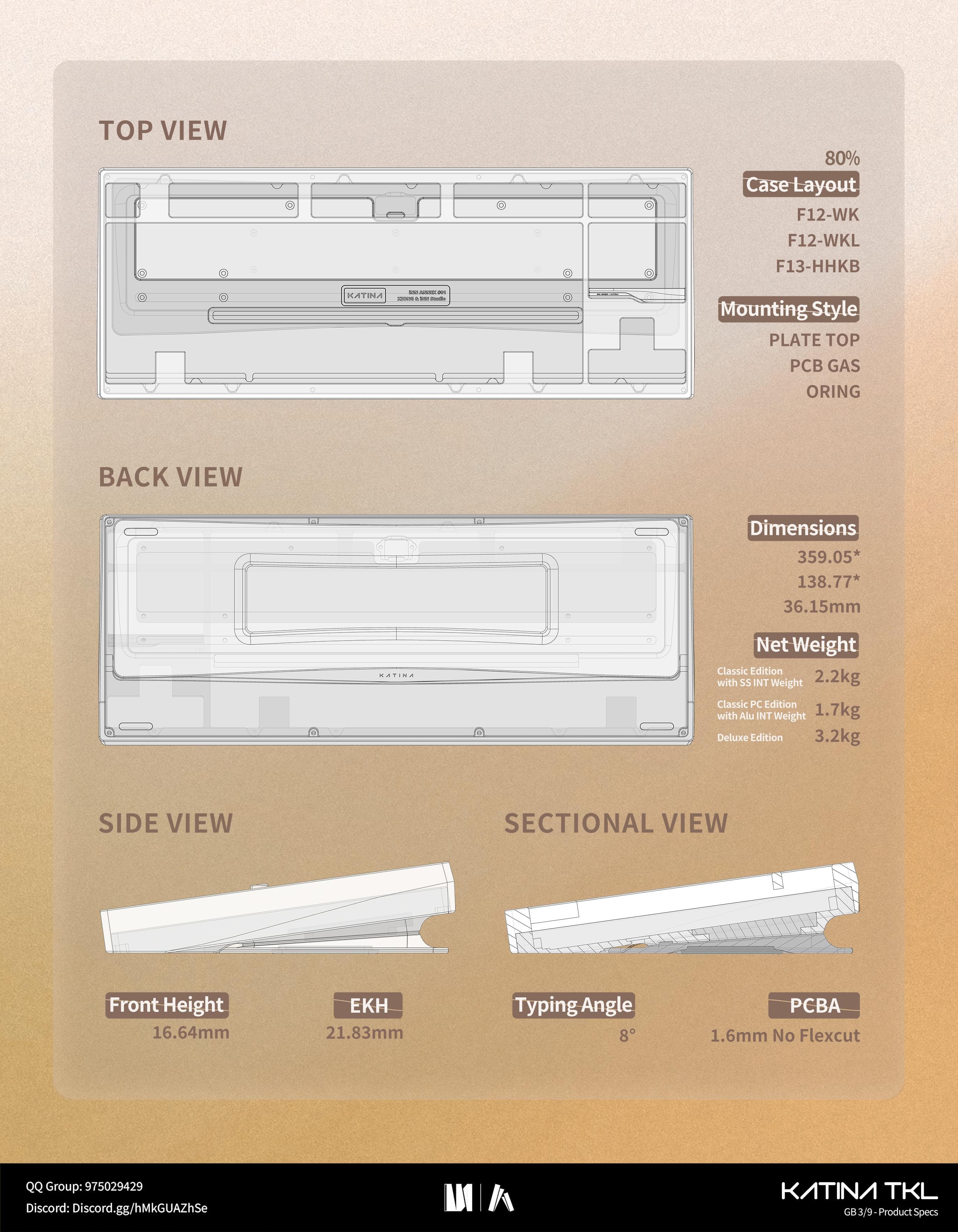 Katina TKL - Classic & Deluxe Editions - March 17th image 4