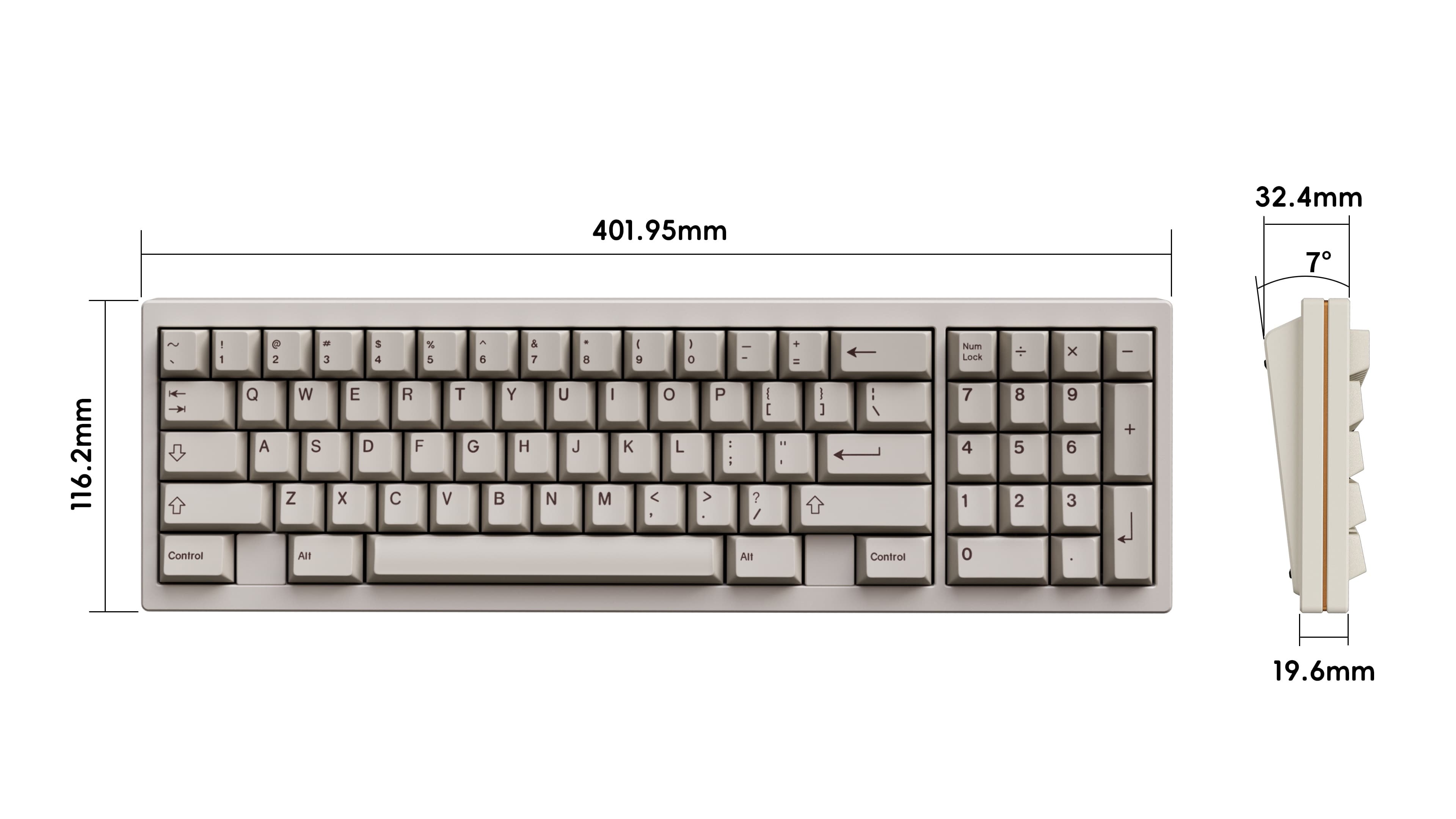 【IC】Flip 6P,60%+Pad,Normal/Southpaw/HHKB/WKL multiple layouts in a keyboard image 11