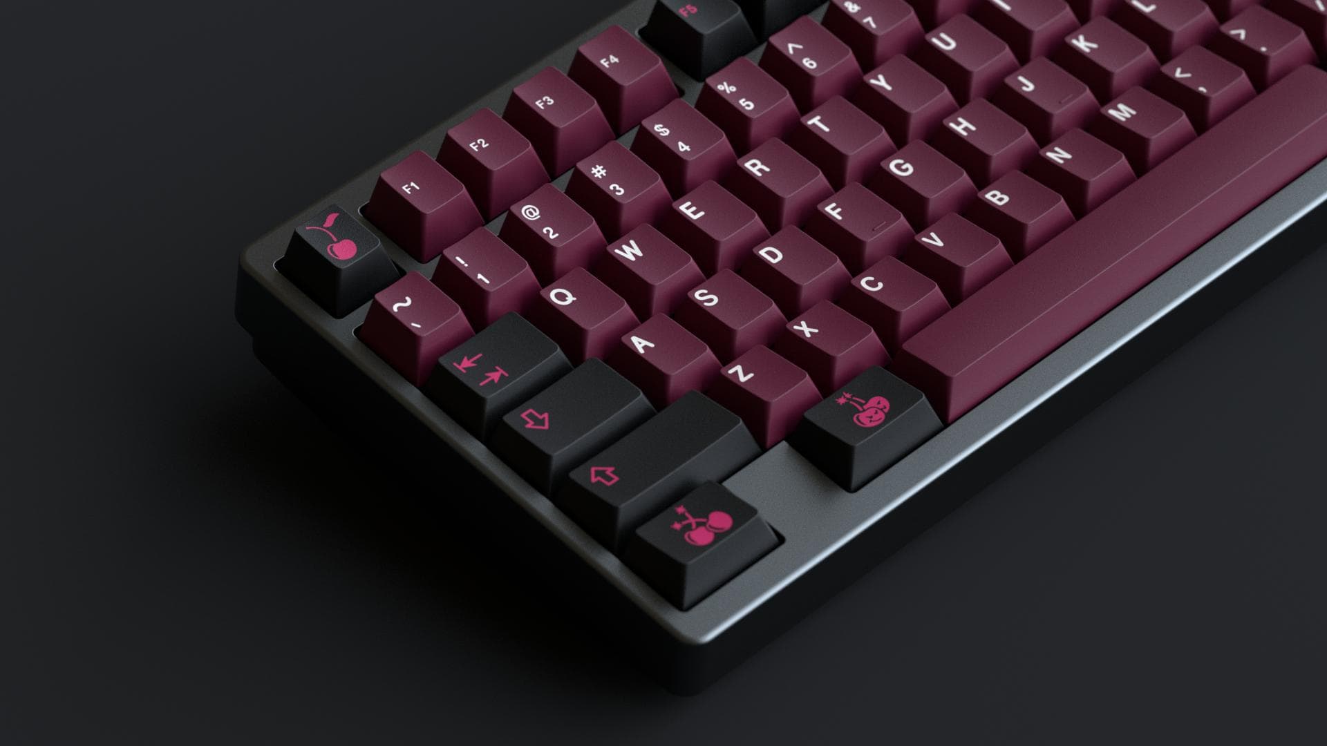 GMK Black Cherry | CN AND SEA VENDOR ADDED!, Deskmat Design Changed image 9