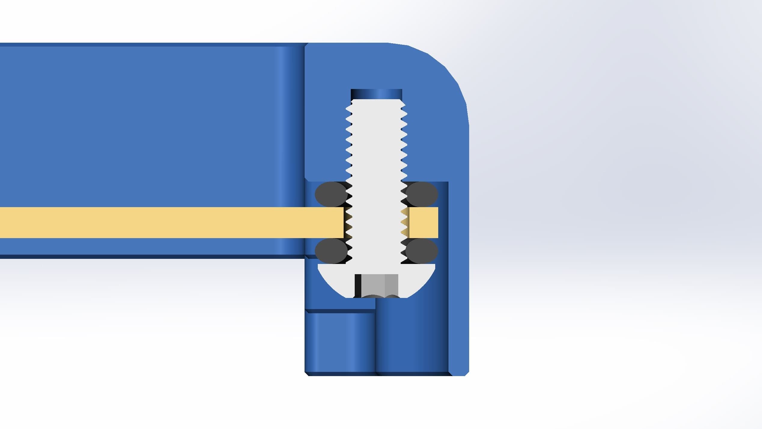 Viktus Sinne : O-ring/Burger mount Polycarb 60% - In QC image 2