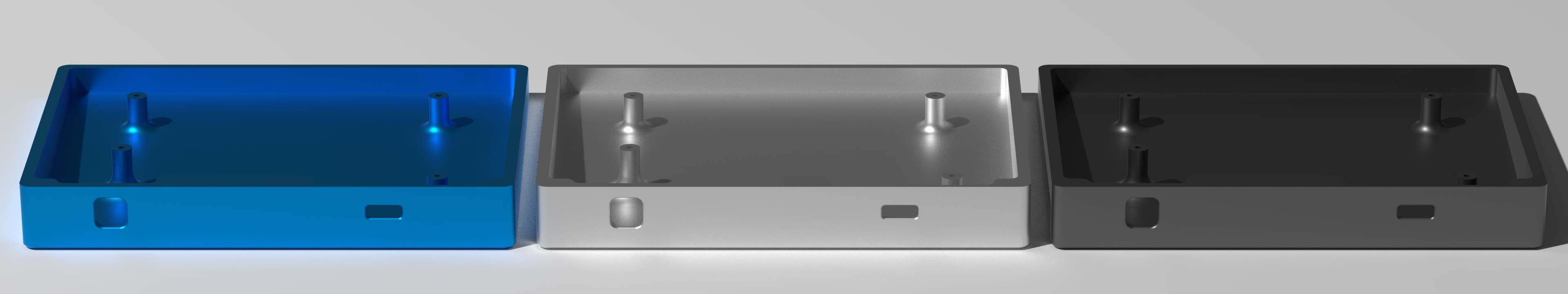 "Let's Split" Machined Aluminium case (cancelled)