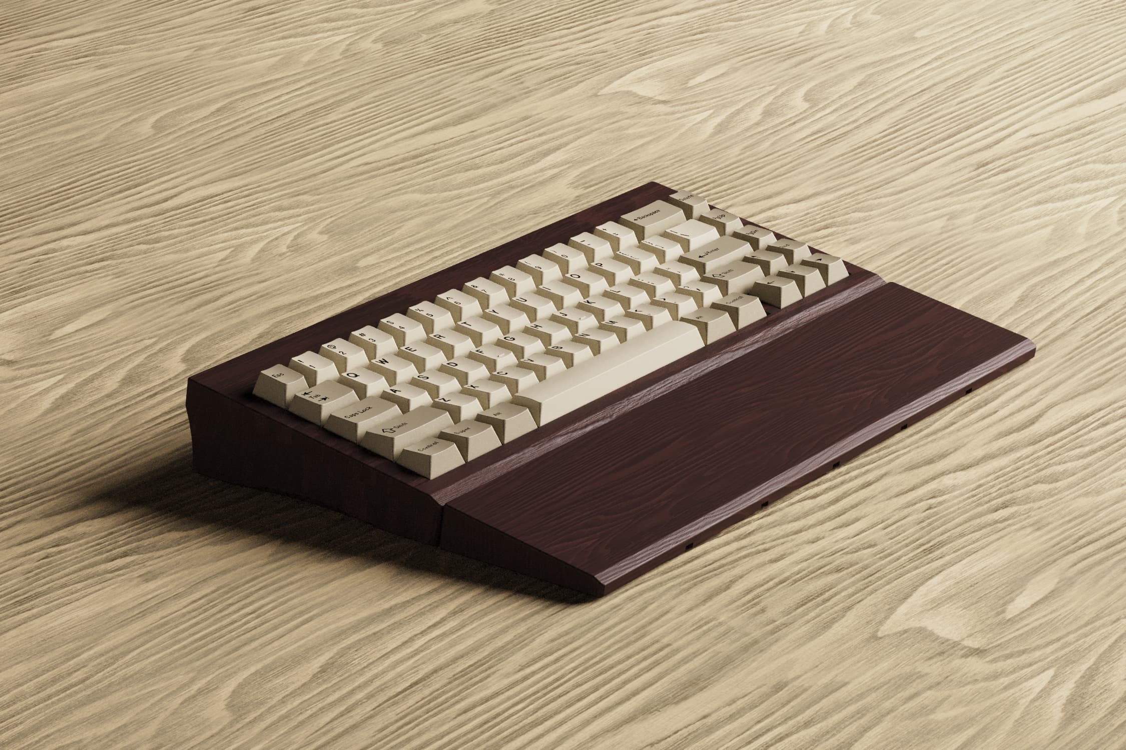 gwŷdd65 Wooden Keyboard (GB LIVE!) image 12