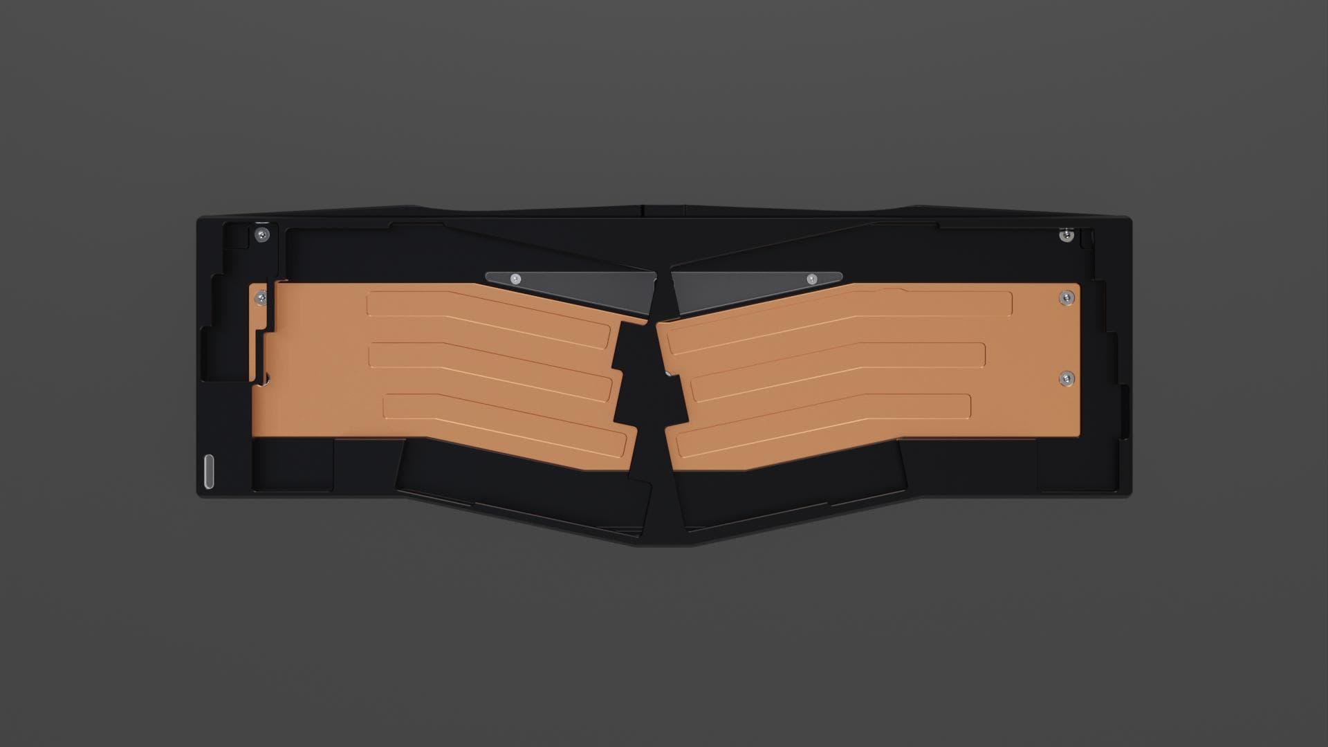 Alyssia - A thin bezel, dual mount Alice-style keyboard image 5