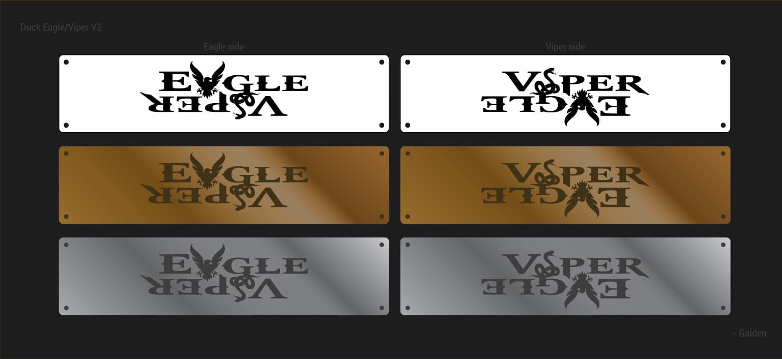 Duck Keyboard Weights: Viper/ Eagle, LSv3, Jetfire and TC-V3