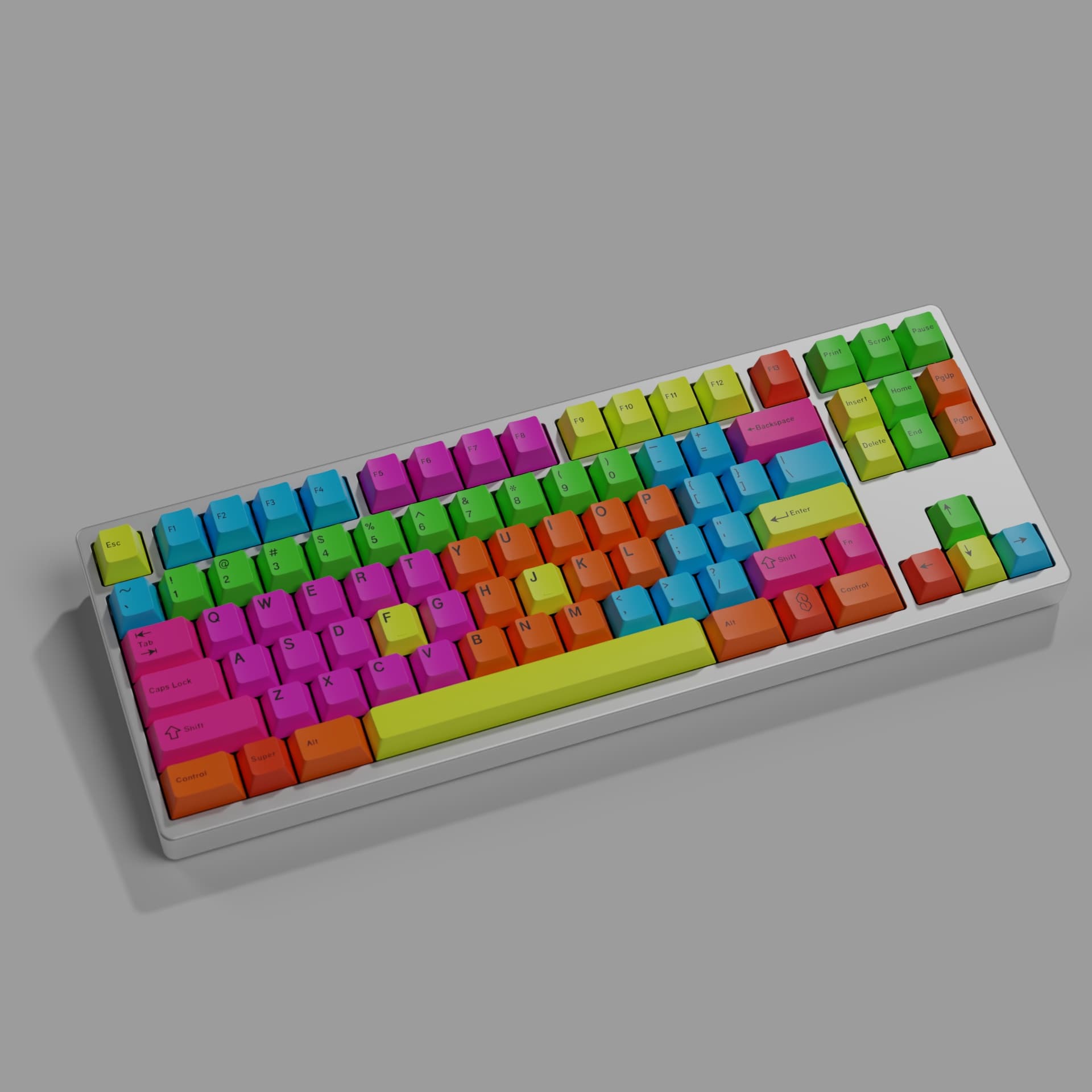 GMK CYL Highlight (Hi Licht) | Colours down to 5, novelty kit draft image 56
