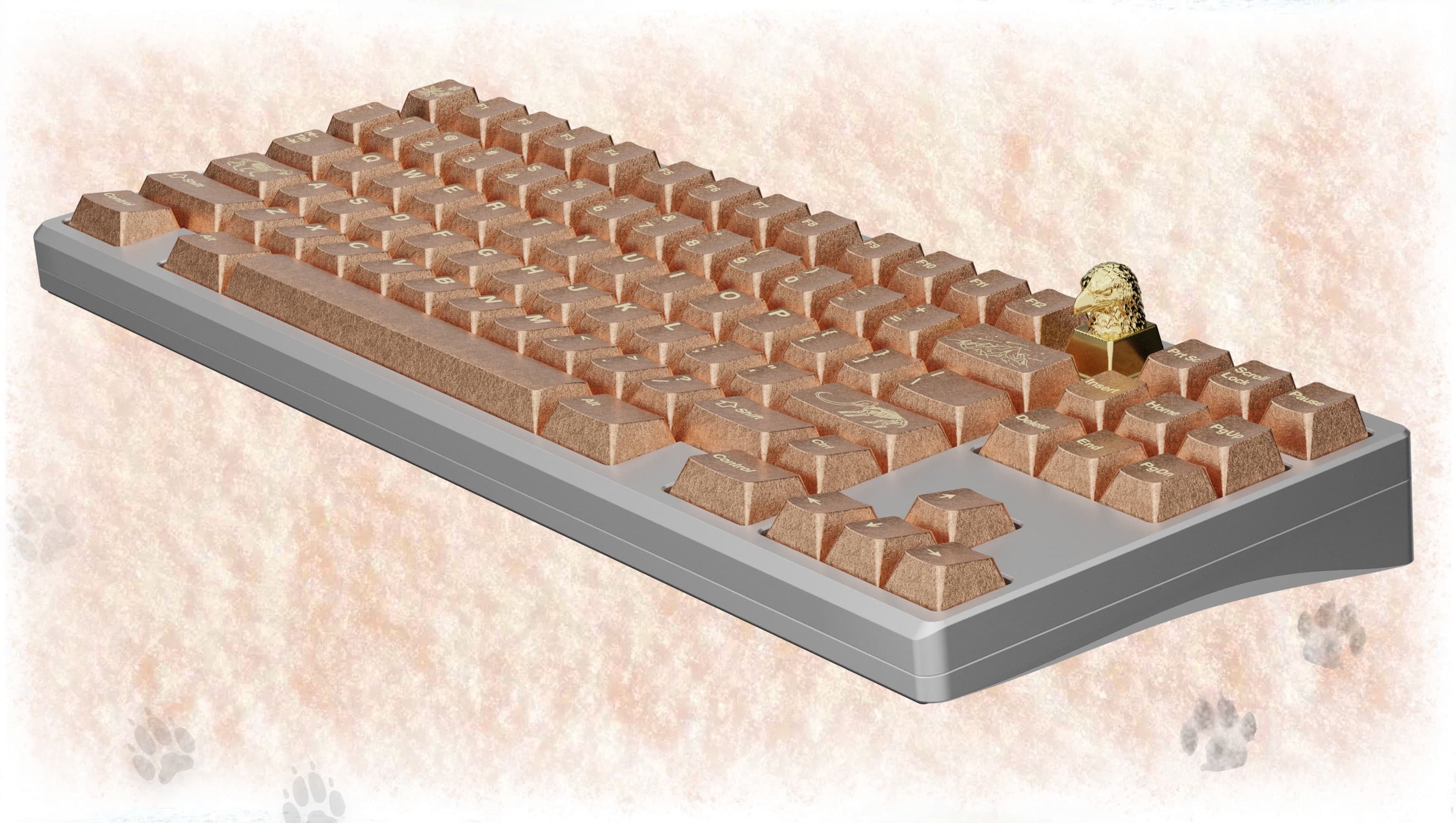 Awekeys Full Metal Keycaps Set: Wild Ice - Live Now image 23