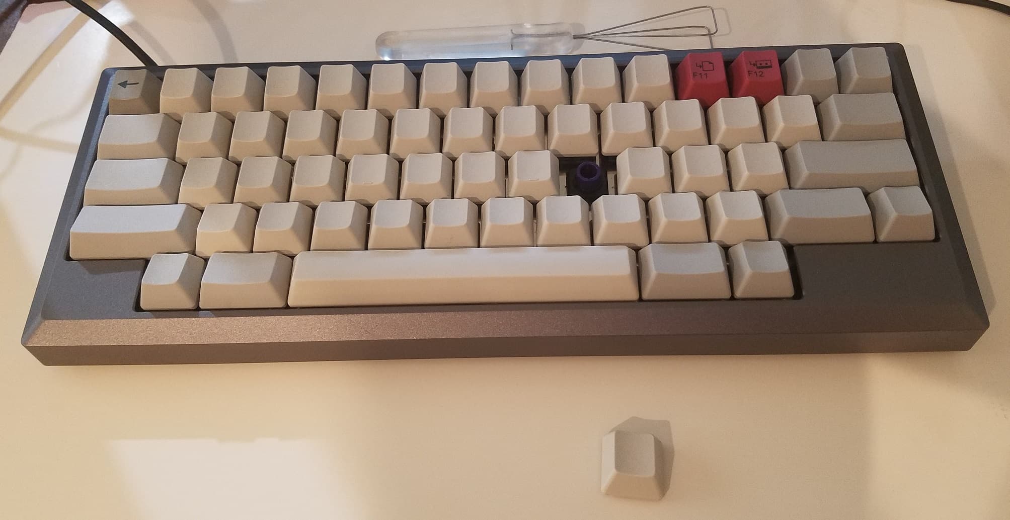 Chiwi60 kit w/ brass plate [under glow][Non-floating 7 deg] - Shipping image 7