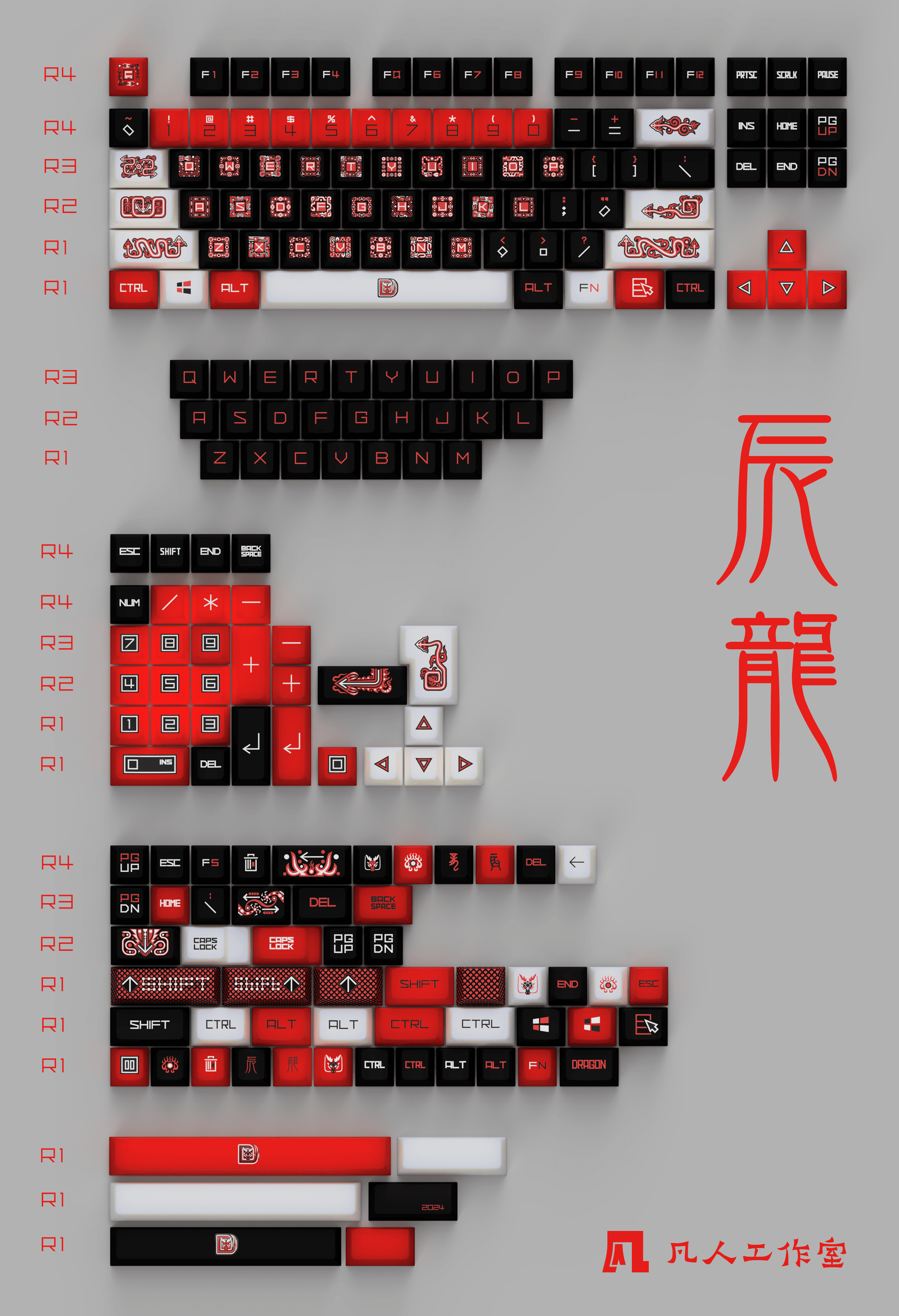 Chinese Zodiac Keycaps by Mortal Studio image 6