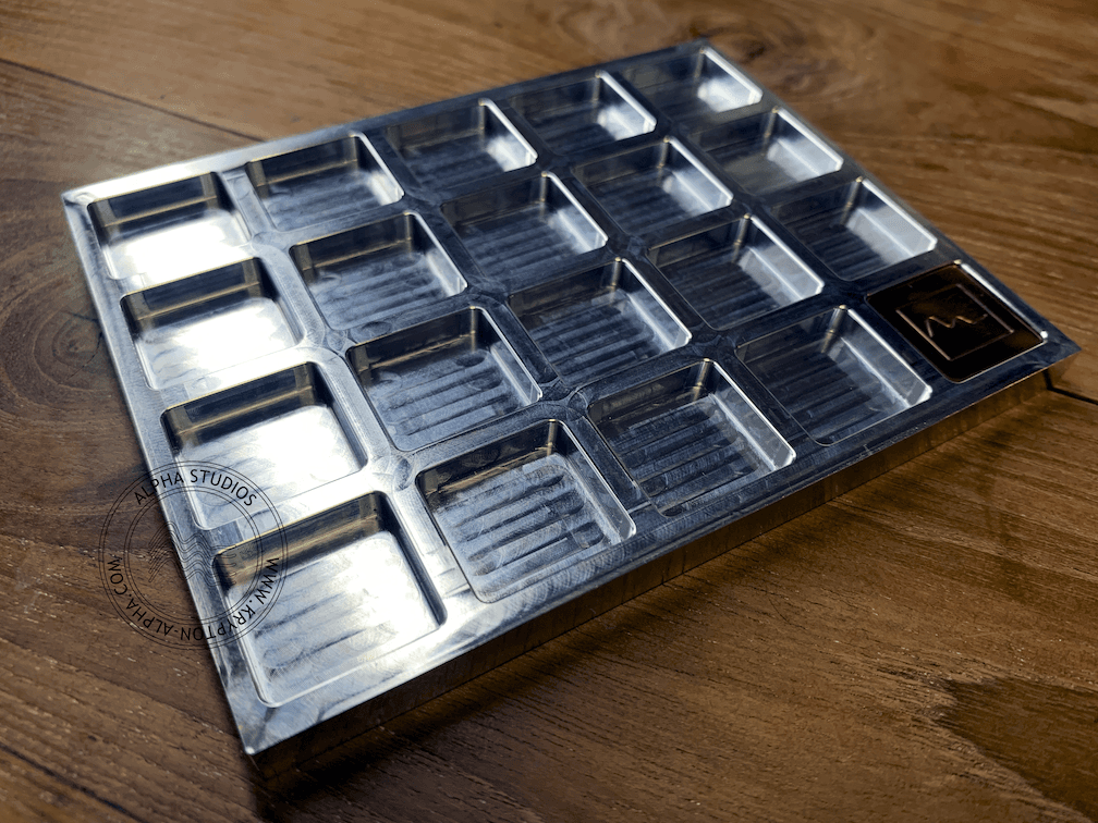 [Pre-Order] Krypton Alpha T19A Artisan Tray. Aluminium & Cerakote™ with Badge image 13