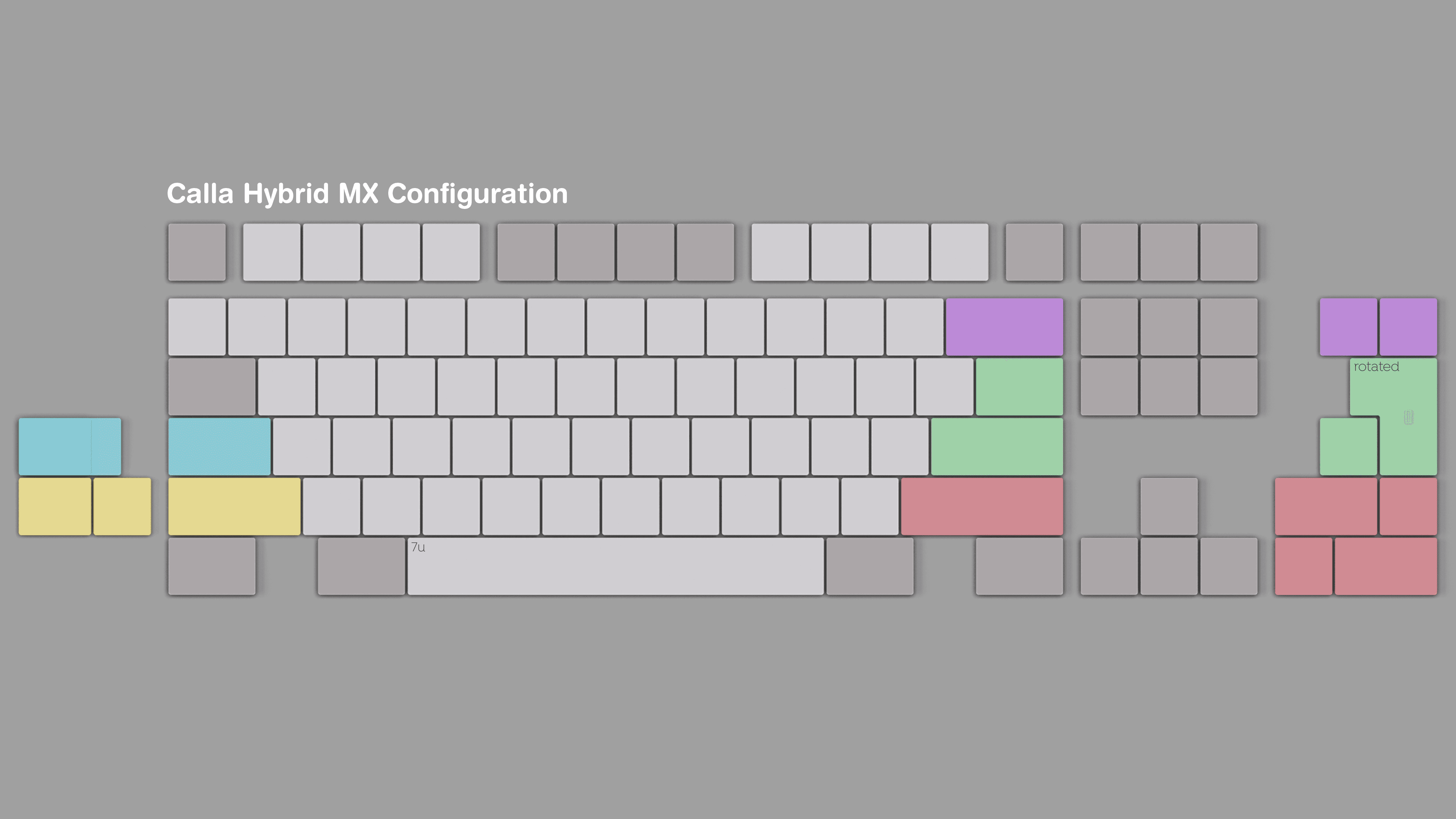 Calla - F13 TKL w/ reduced switch spacing [Shipping] image 21