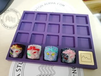 [Pre-Order] Krypton Alpha T19A Artisan Tray. Aluminium & Cerakote™ with Badge image 27