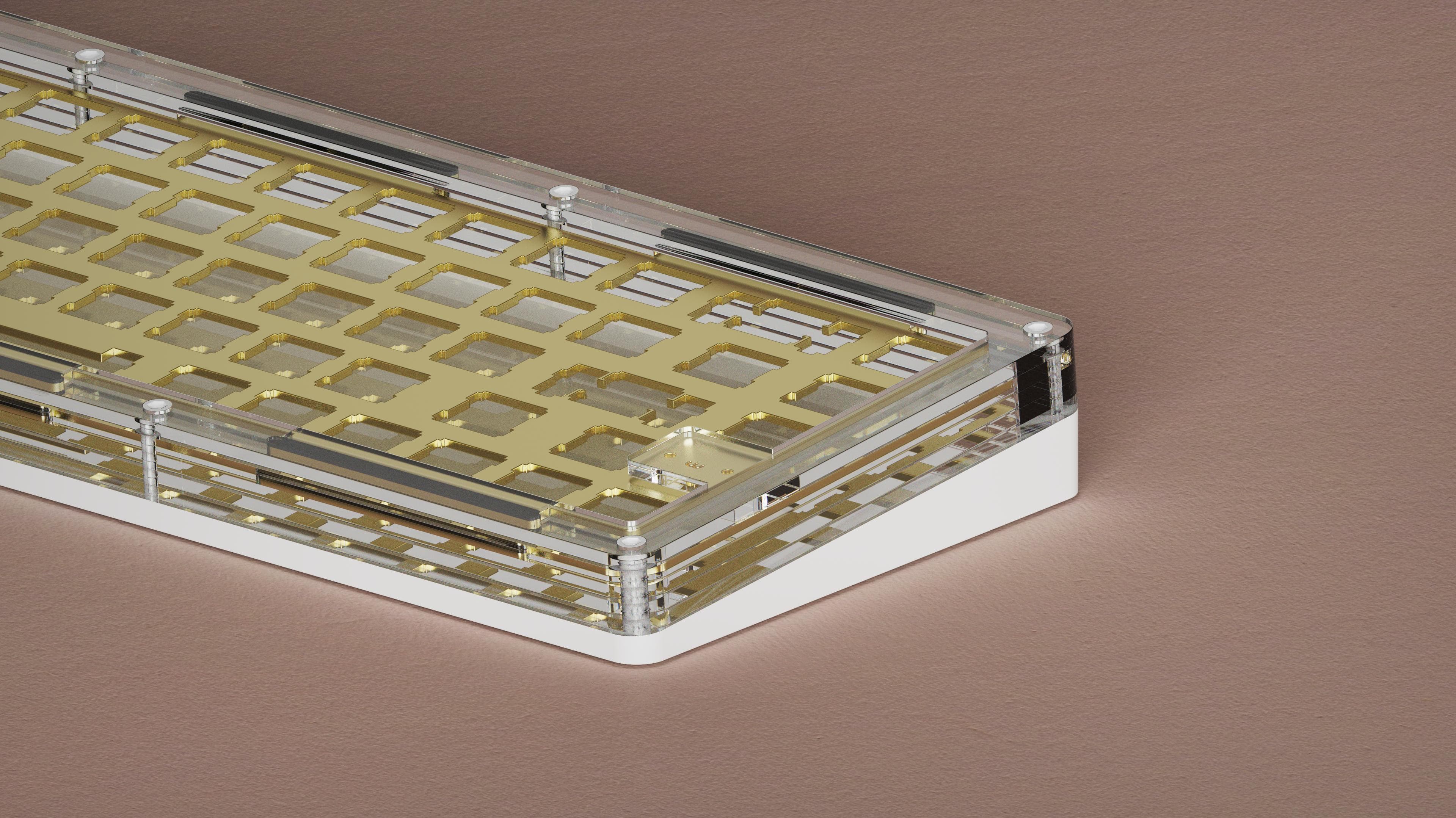 SIX5 - 65% Gasket Acrylic + Aluminum Keyboard [ GB - MARCH ] image 7