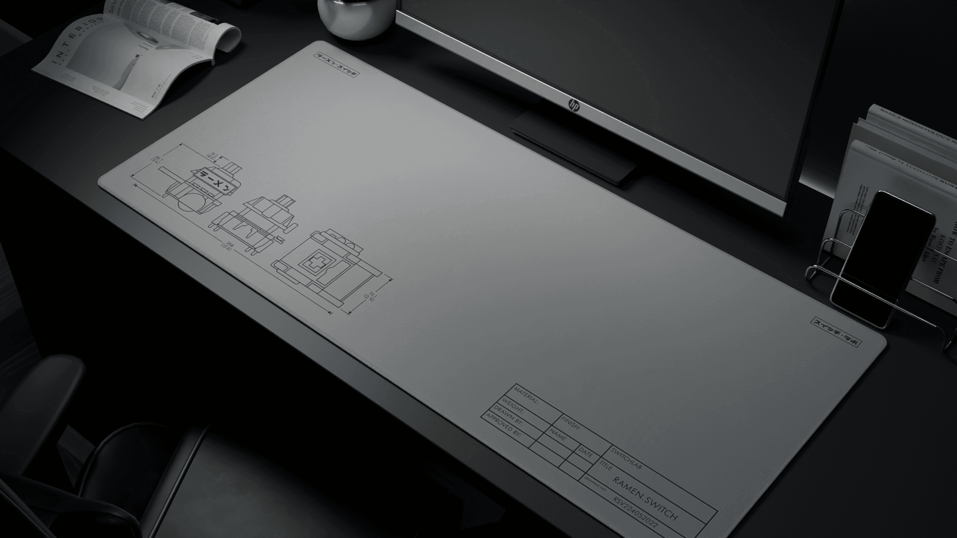 Ramen.switch V2 Deskmat | 20 May - 20 June image 8