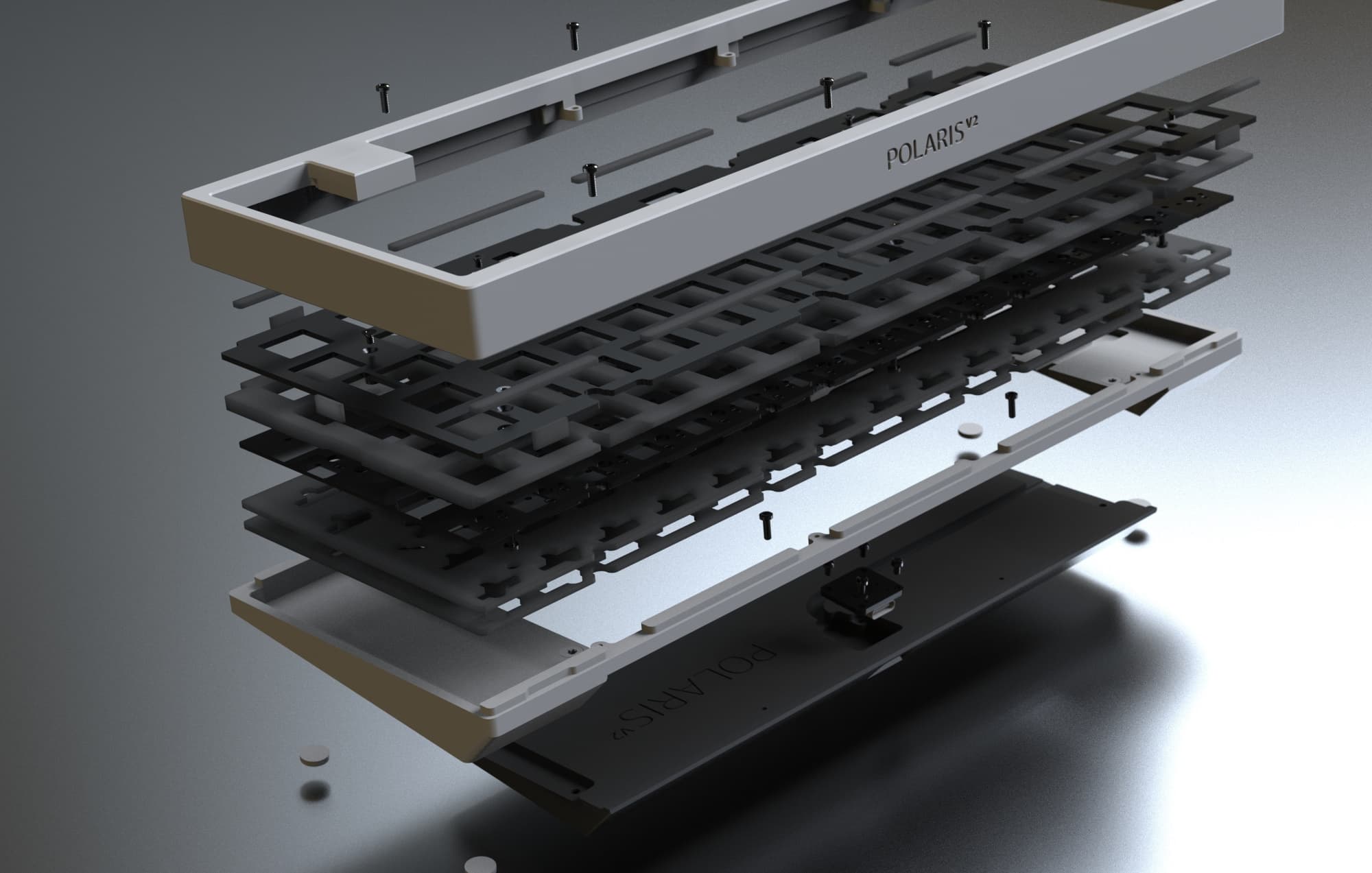 Polaris V2 - Reference 60% Keyboard - Updated based on survey data image 5
