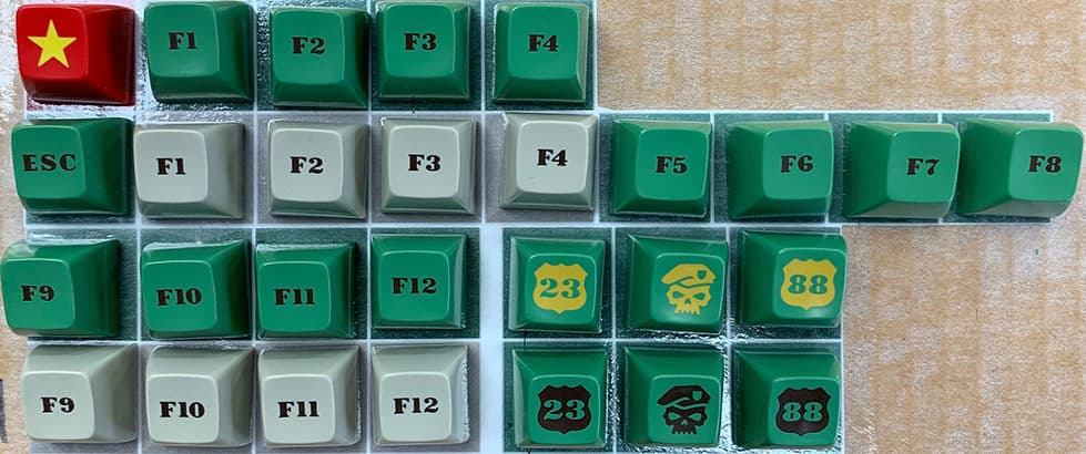 [PACKAGING] 88 Commando: Combat Soldier SA Keyset - Army font image 7