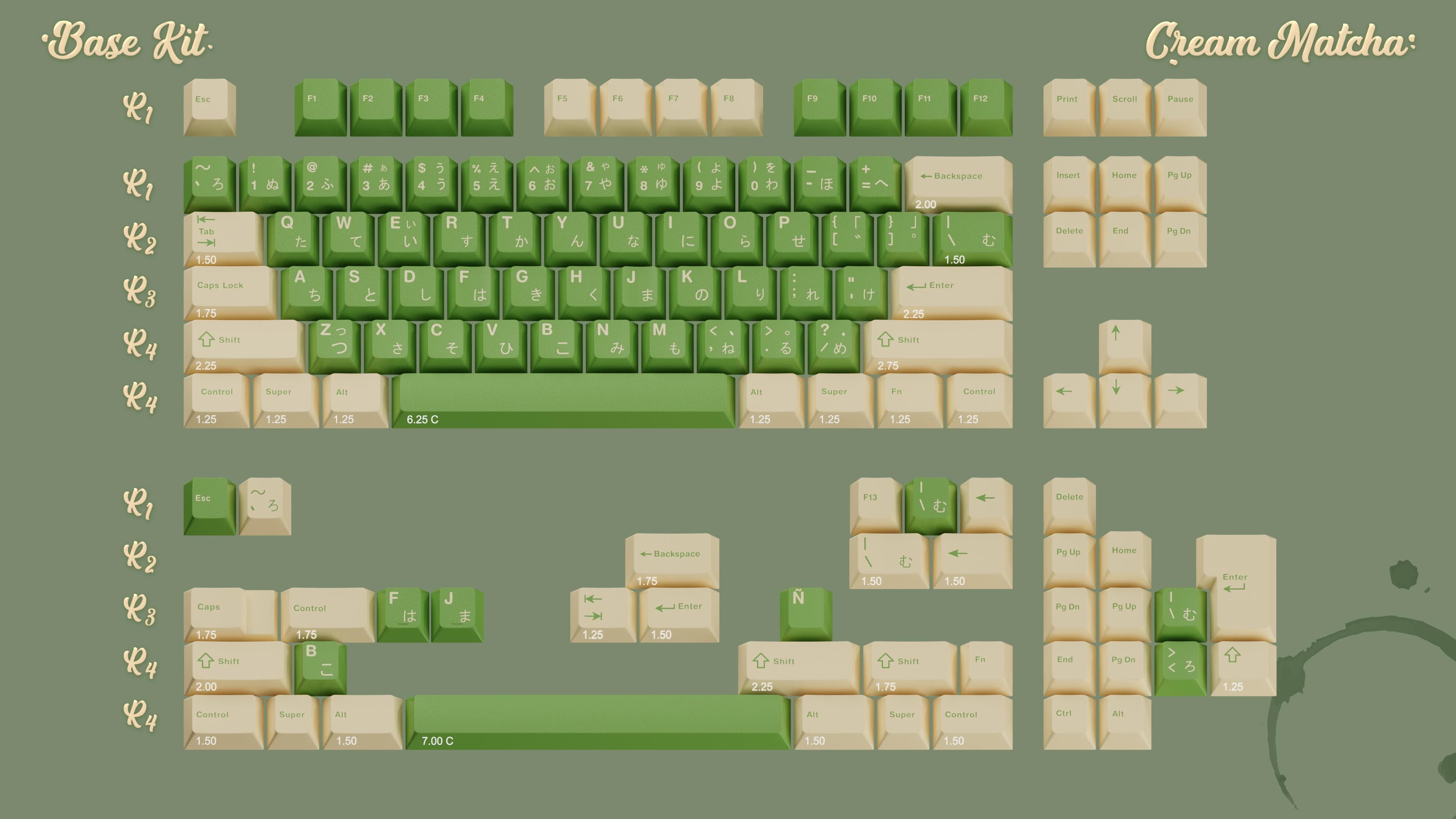 GMK Cream Matcha | GB Ended image 3