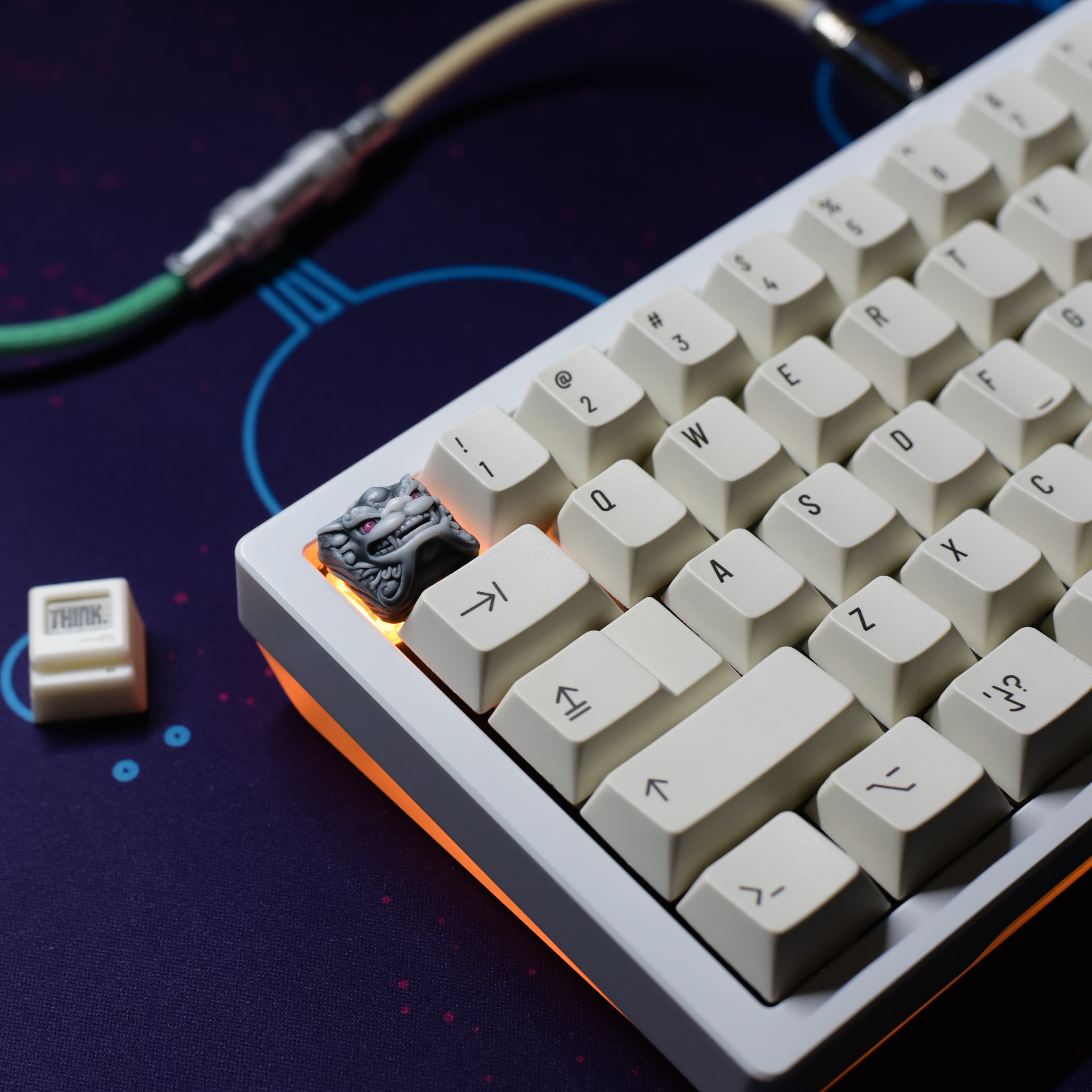 Think6.5 V2 - Gasket 65% Keyboard // Completed image 6