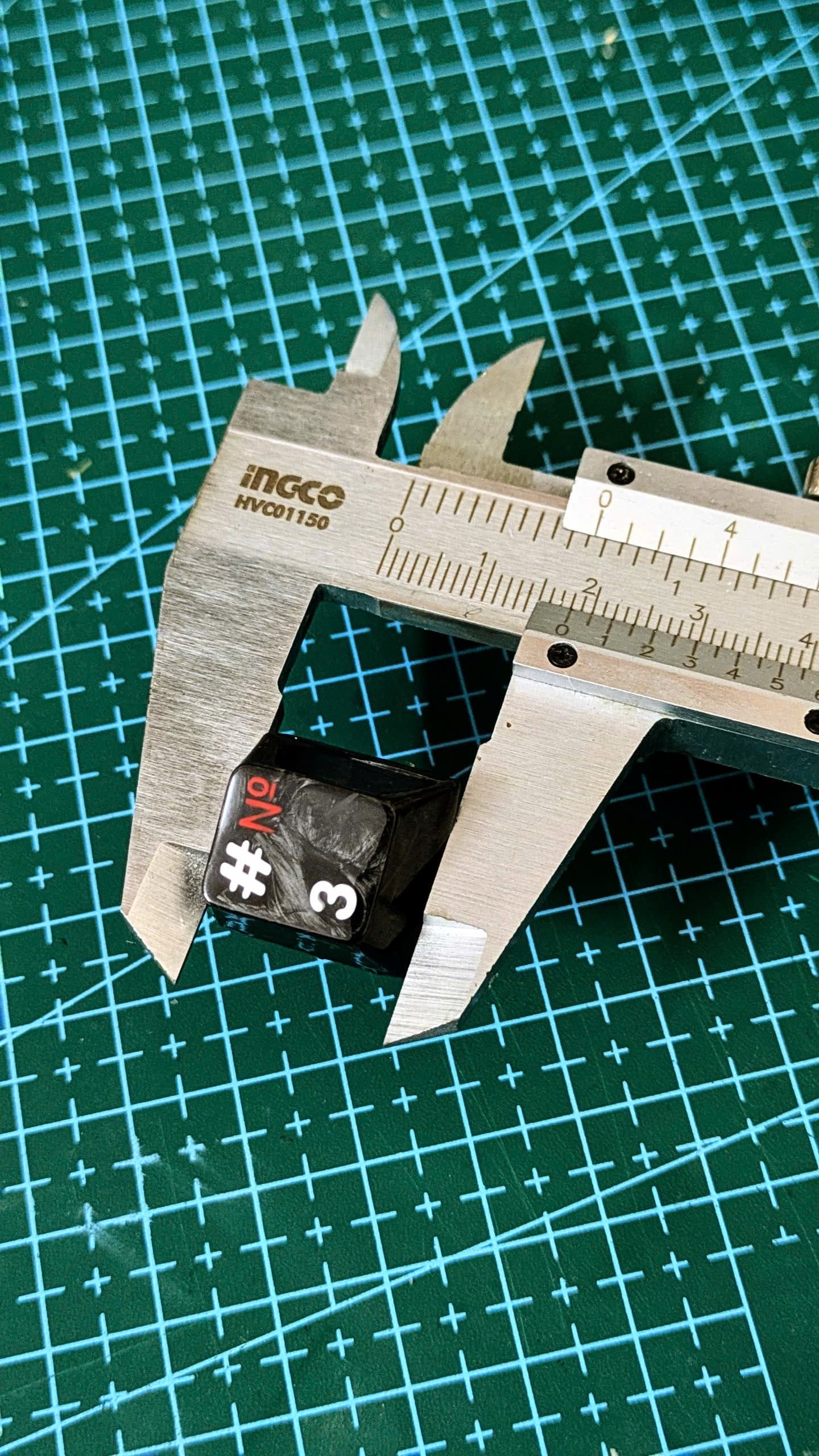 Handcrafted full keyset - Forged carbon fiber image 4