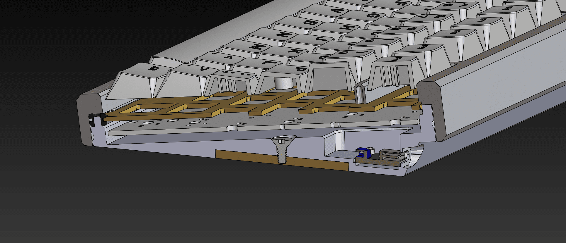 Fossil Full Size Keyboard - Made in USA - GB COMPLETE - SE EDITION 3/14/25 image 7