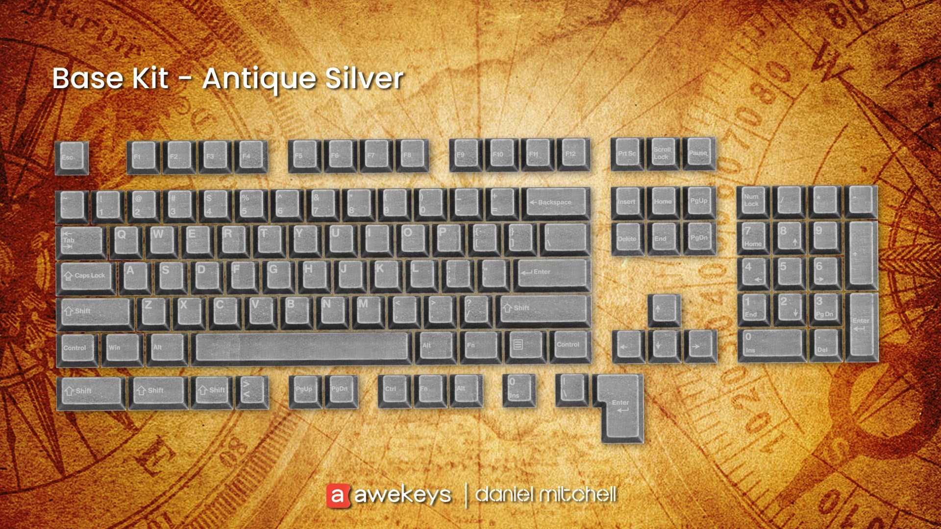 Awekeys Viking Antiques Metal Keycaps - Vendors Updated!(GB on April 25th) image 14