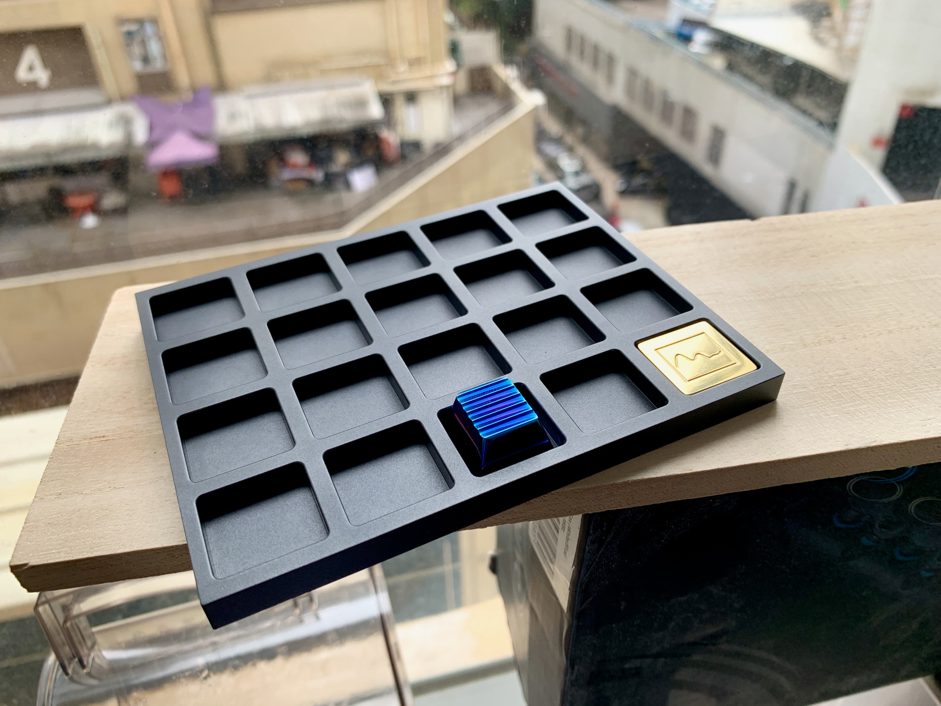 [Pre-Order] Krypton Alpha T19A Artisan Tray. Aluminium & Cerakote™ with Badge
