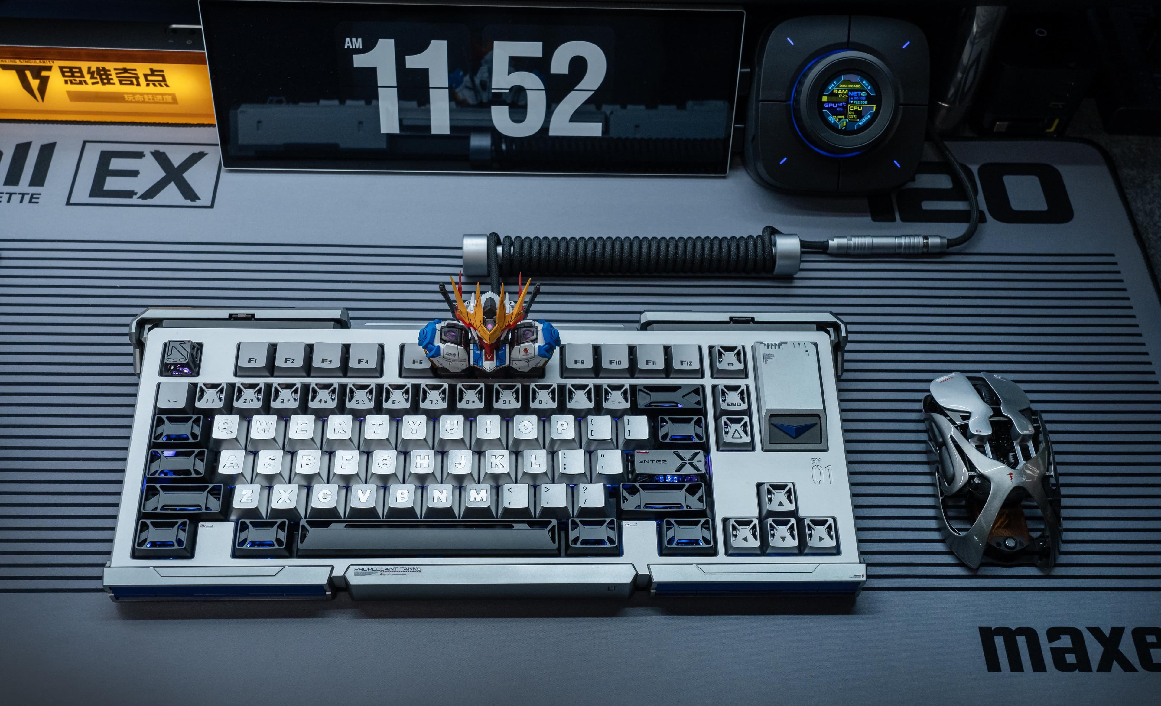 【GB】EM-01 80% Mecha-Themed Keyboard 丨 Nov 28th - Dec 28th image 41