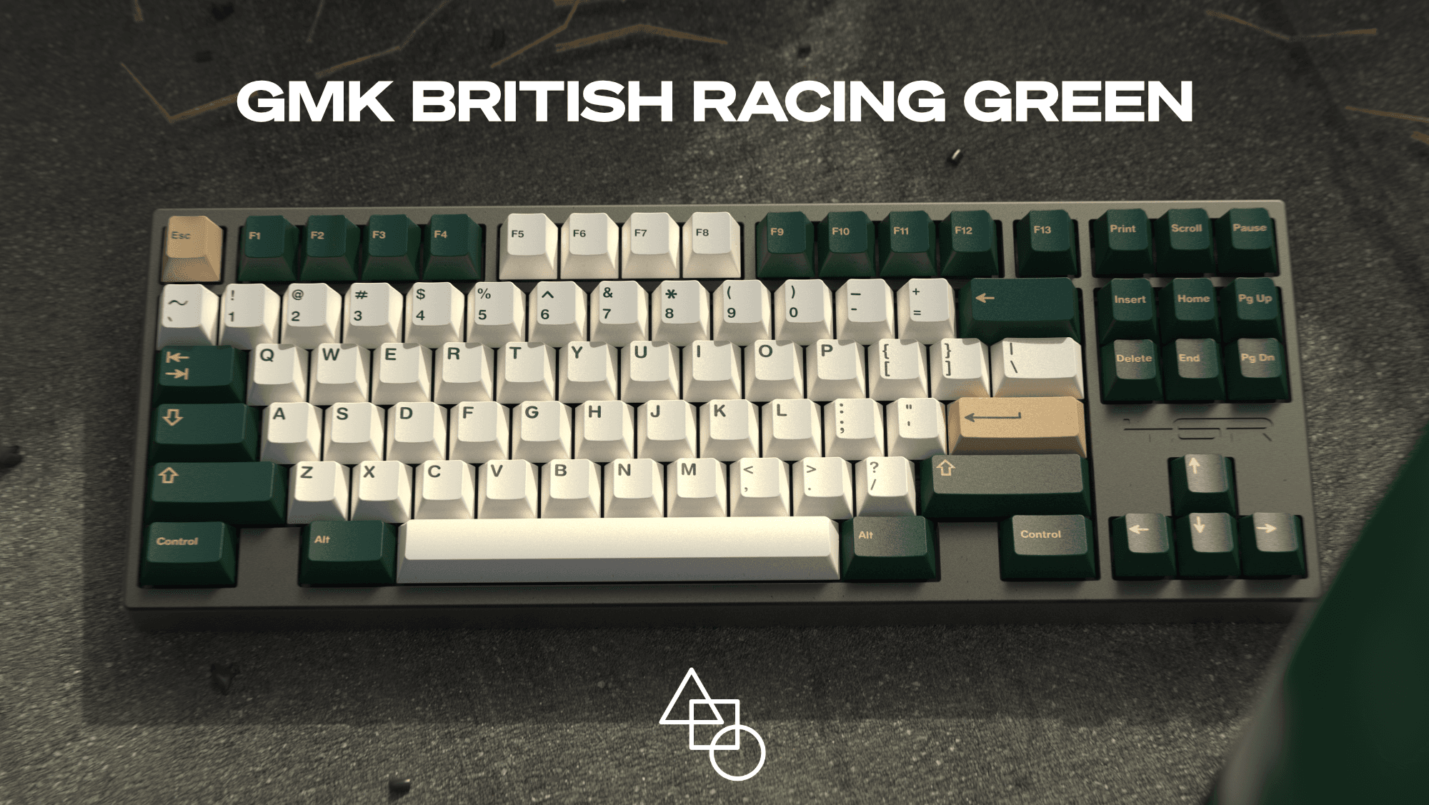GMK British Racing Green | GB Complete
