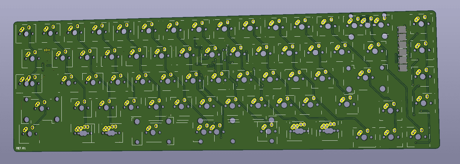 CA66 replacement PCB - finished image 2