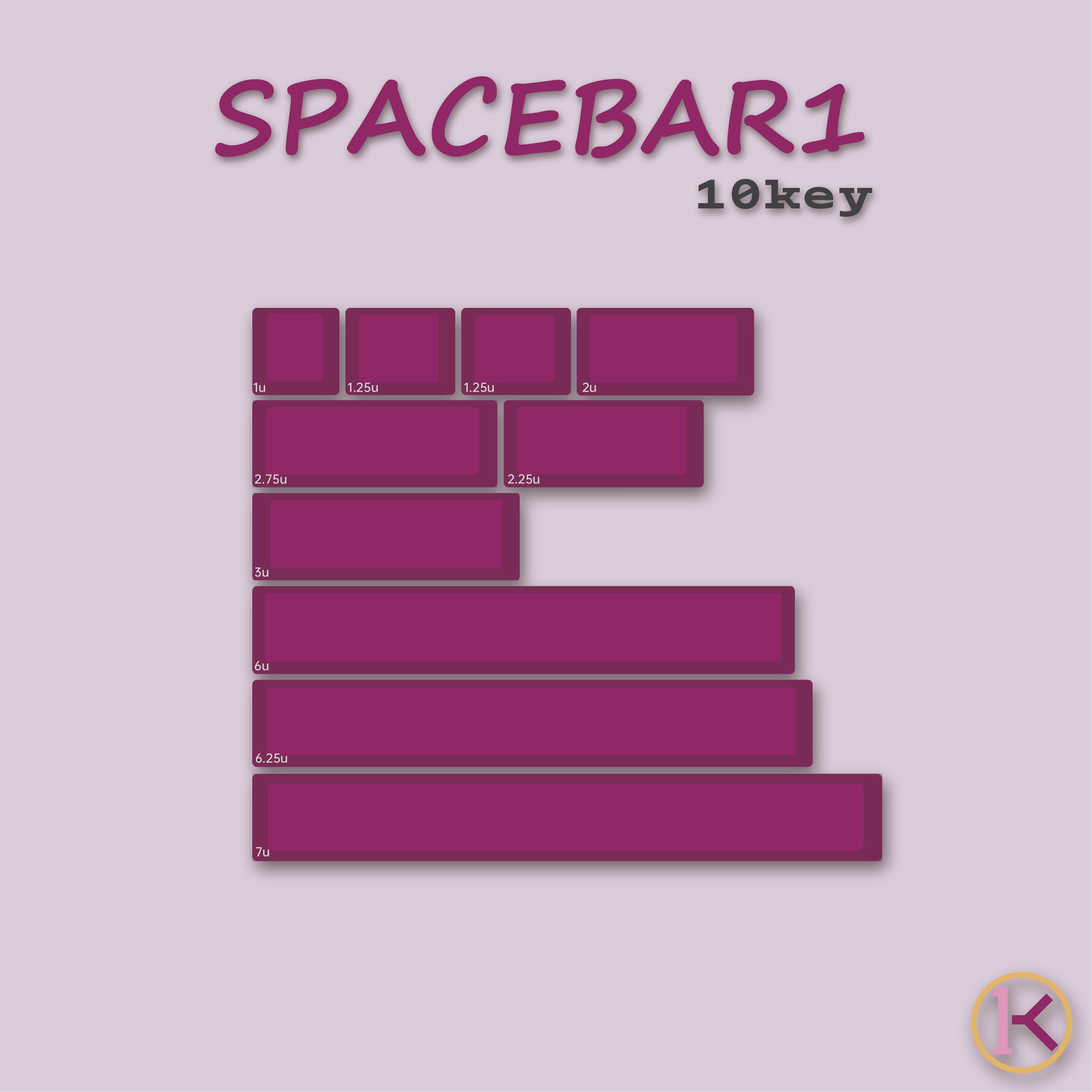 Lancelot Keyset - PBT / Cherry / Geekark image 10