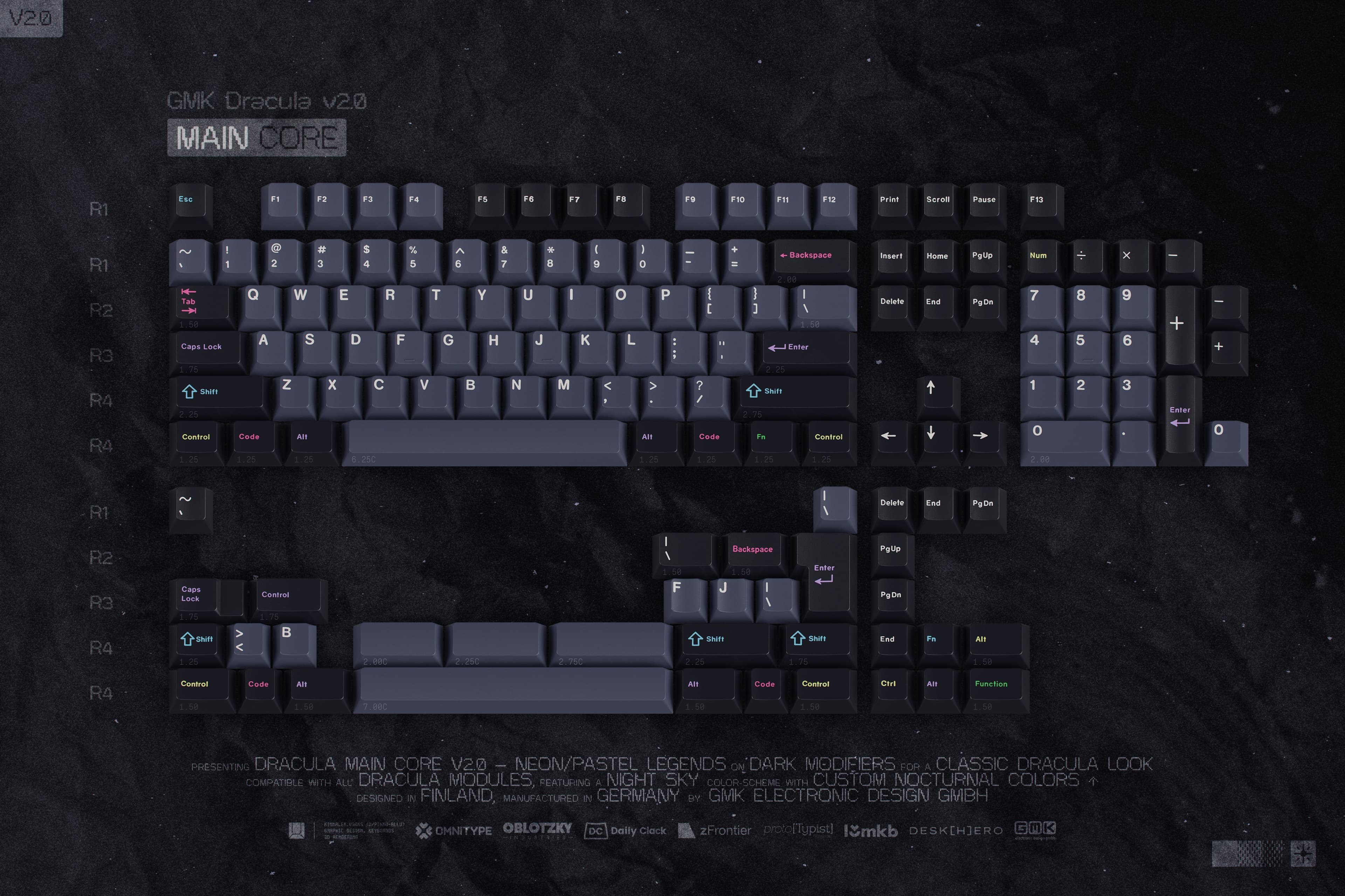 GMK Dracula V2.0 — GB Closed (Shipping) image 10
