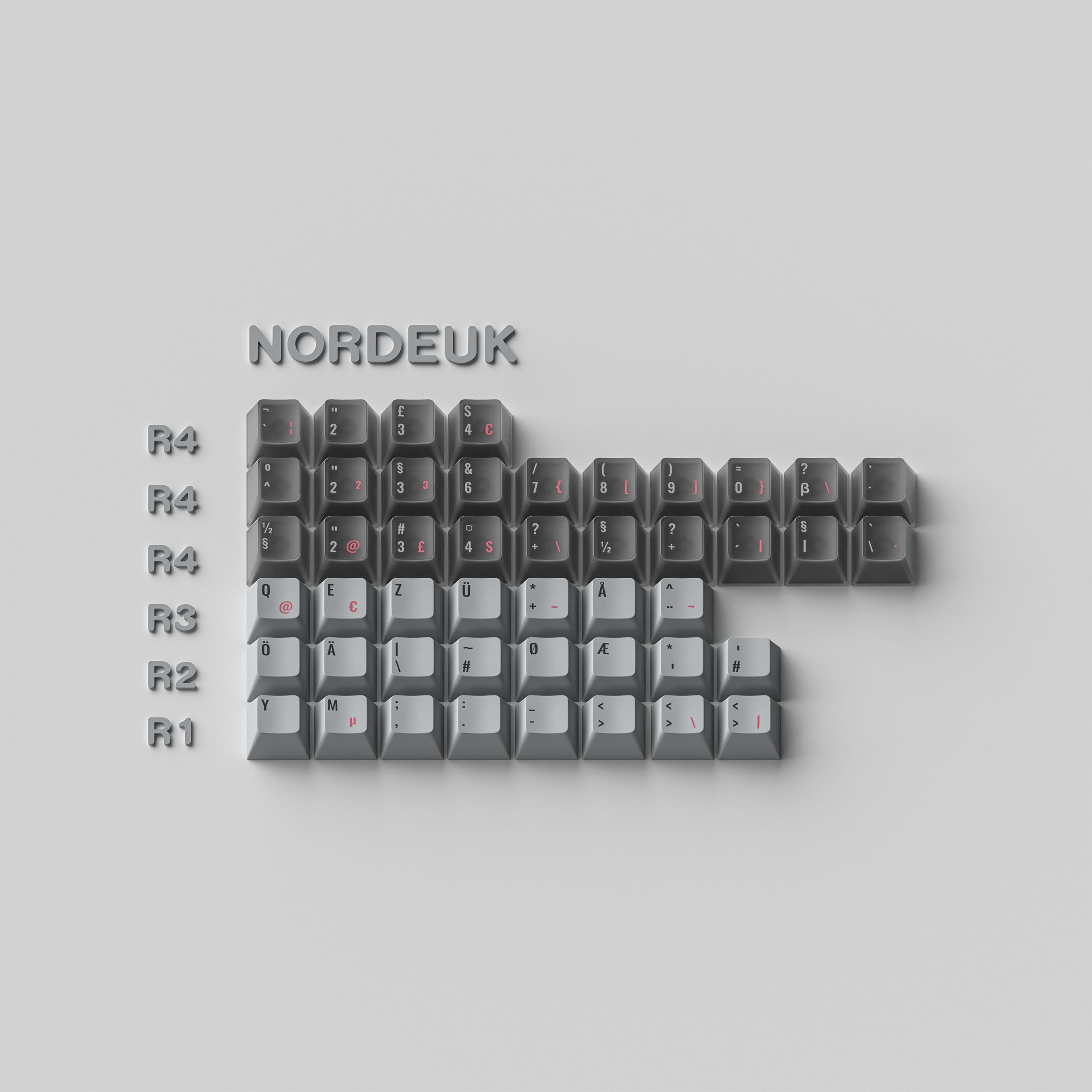 ALOHAKB AUSICIOUS SNOW Keycaps image 7